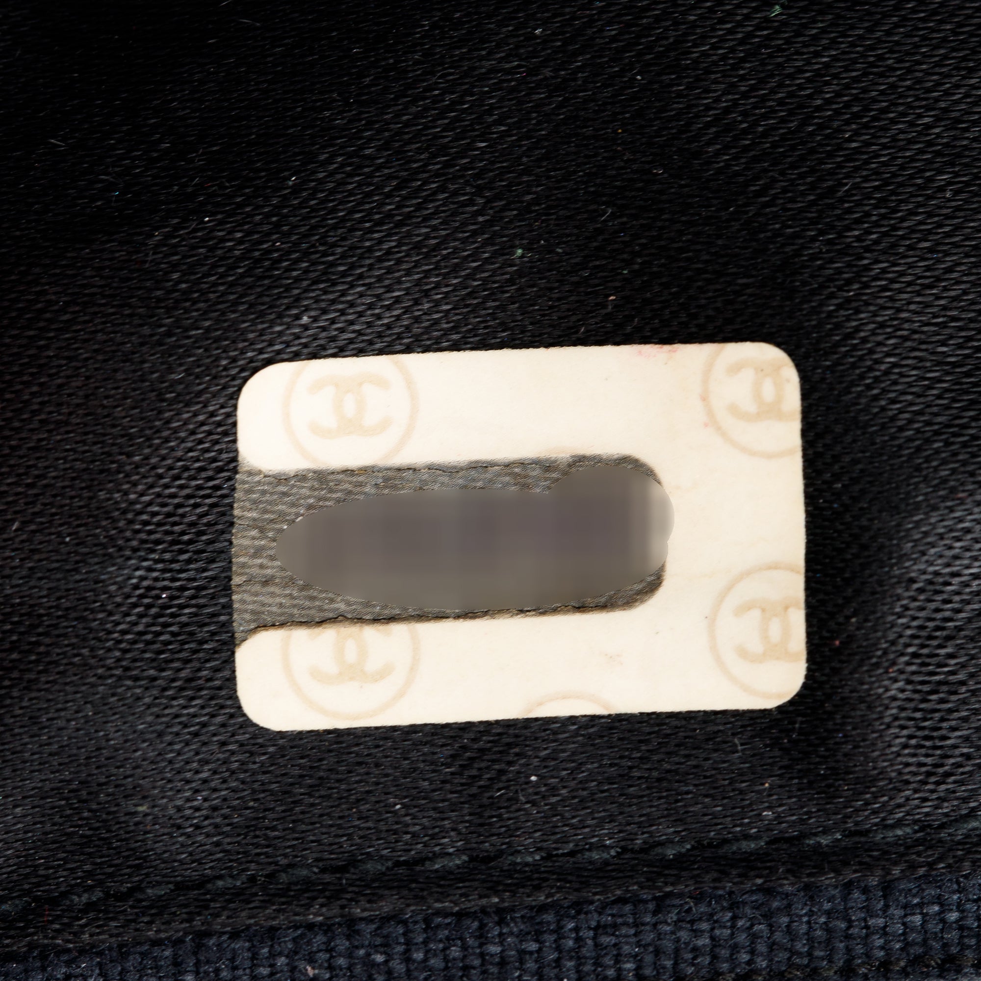 Chanel Vintage Black Quilted Lambskin Leather CC Tassel Camera Bag