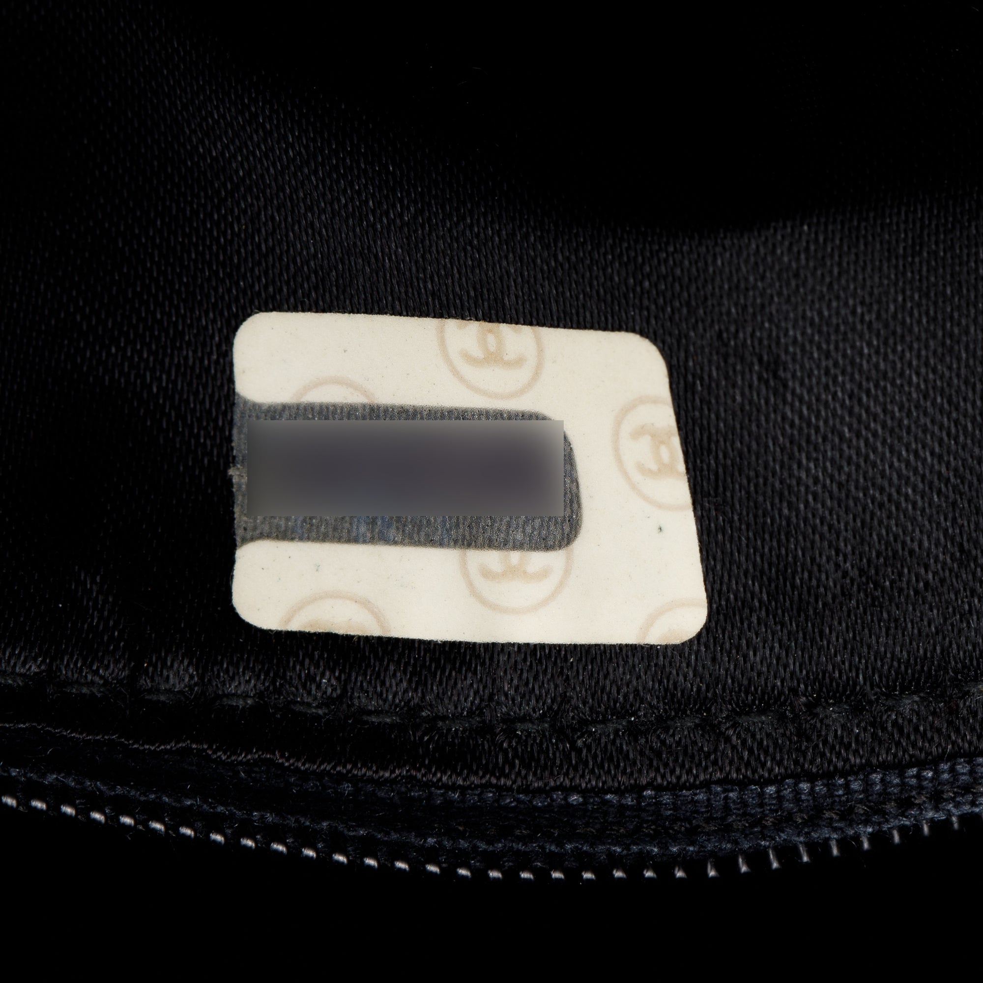 Chanel Vintage Black Quilted Lambskin Leather CC Tassel Camera Bag w/ Authenticity Card