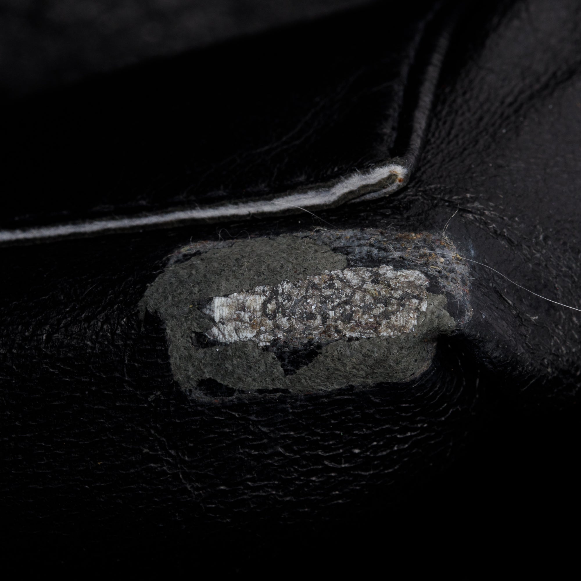 Chanel Vintage Black Quilted Lambskin Leather Tag Mini Tote Bag