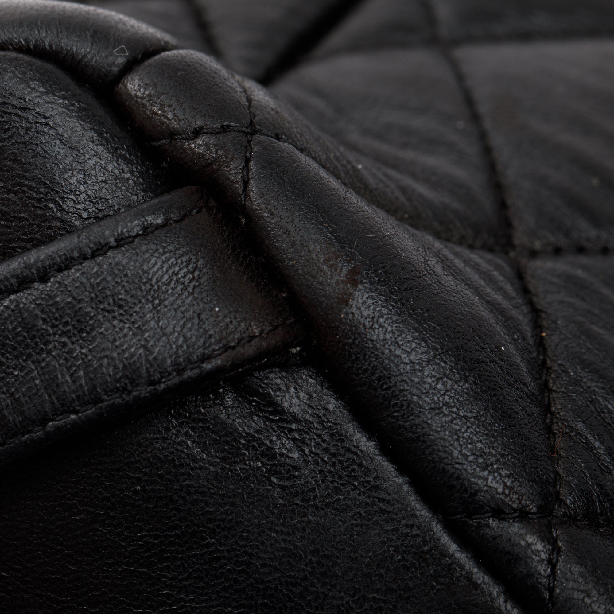 Chanel Vintage Black Quilted Lambskin Mini Duma Backpack