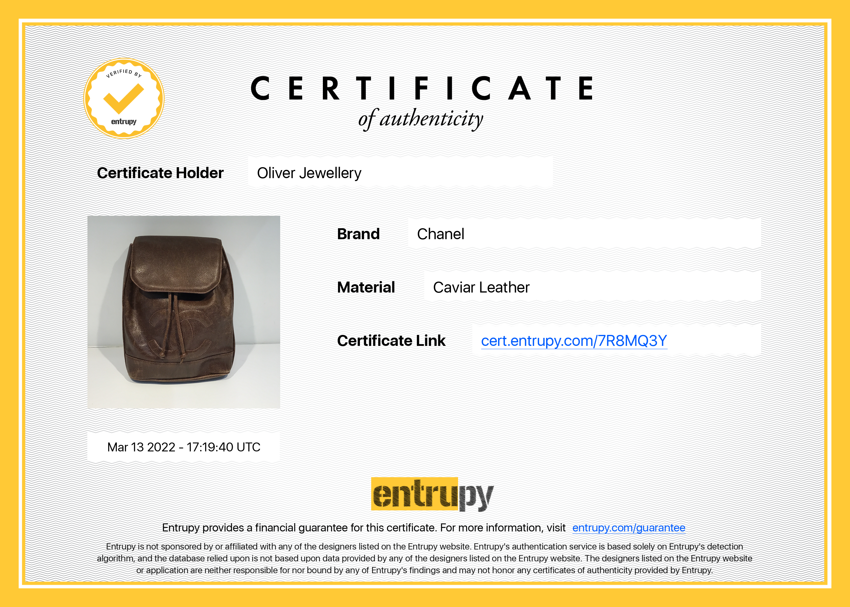 Chanel Vintage Caviar Timeless Sling Bag w/ Pouch