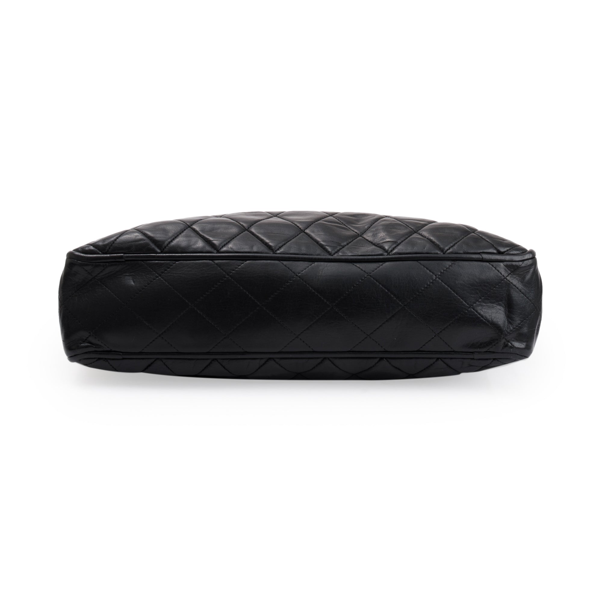 Chanel Vintage Lambskin Leather Shopping Tote