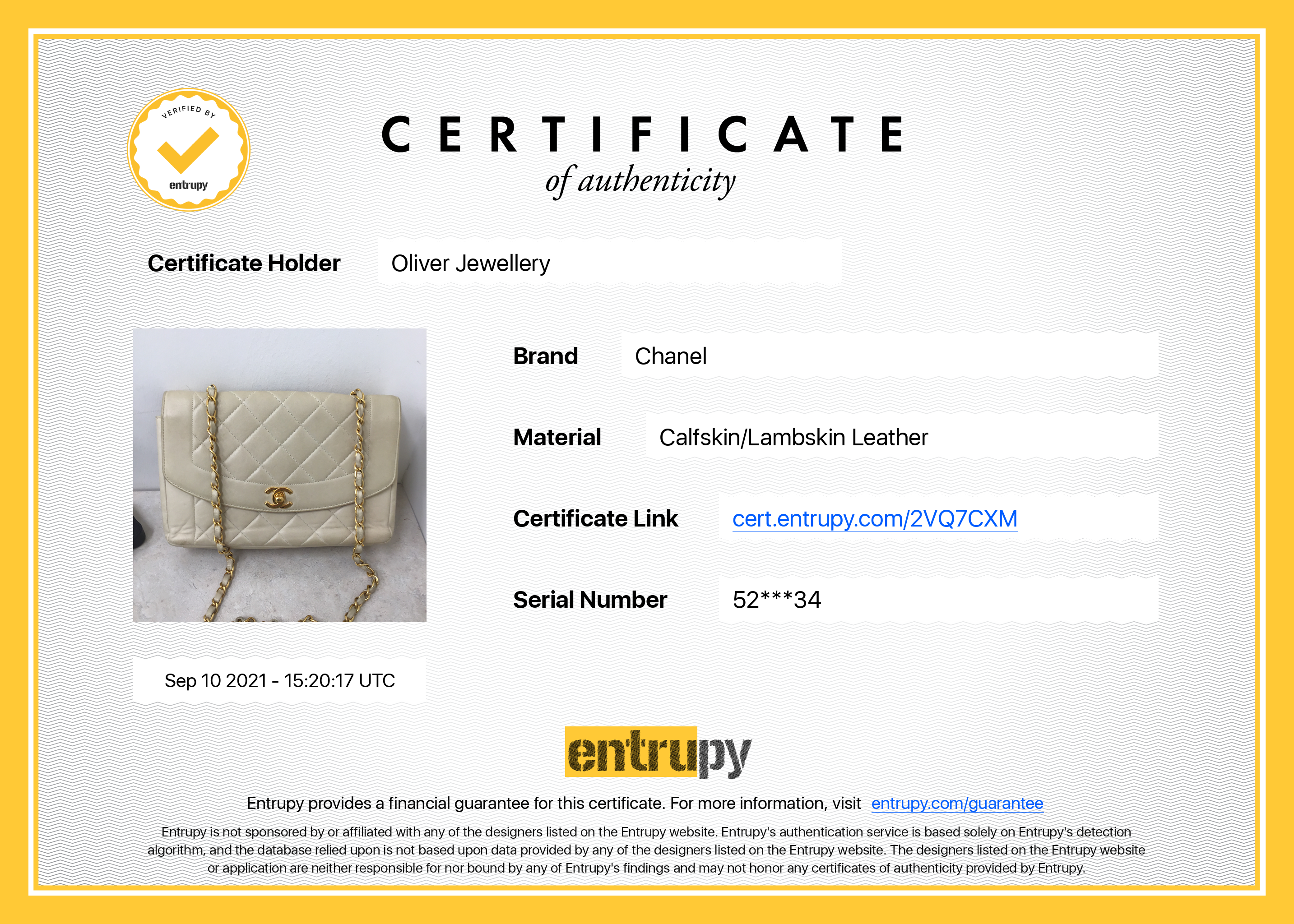 Chanel Vintage Medium Diana Flap Bag