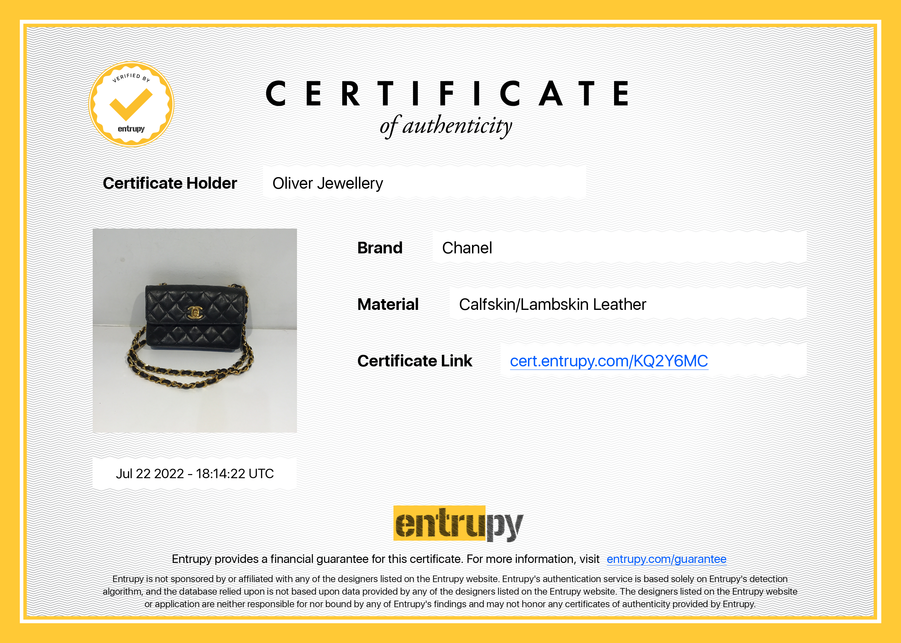 Chanel Vintage Quilted Extra Mini Flap Bag