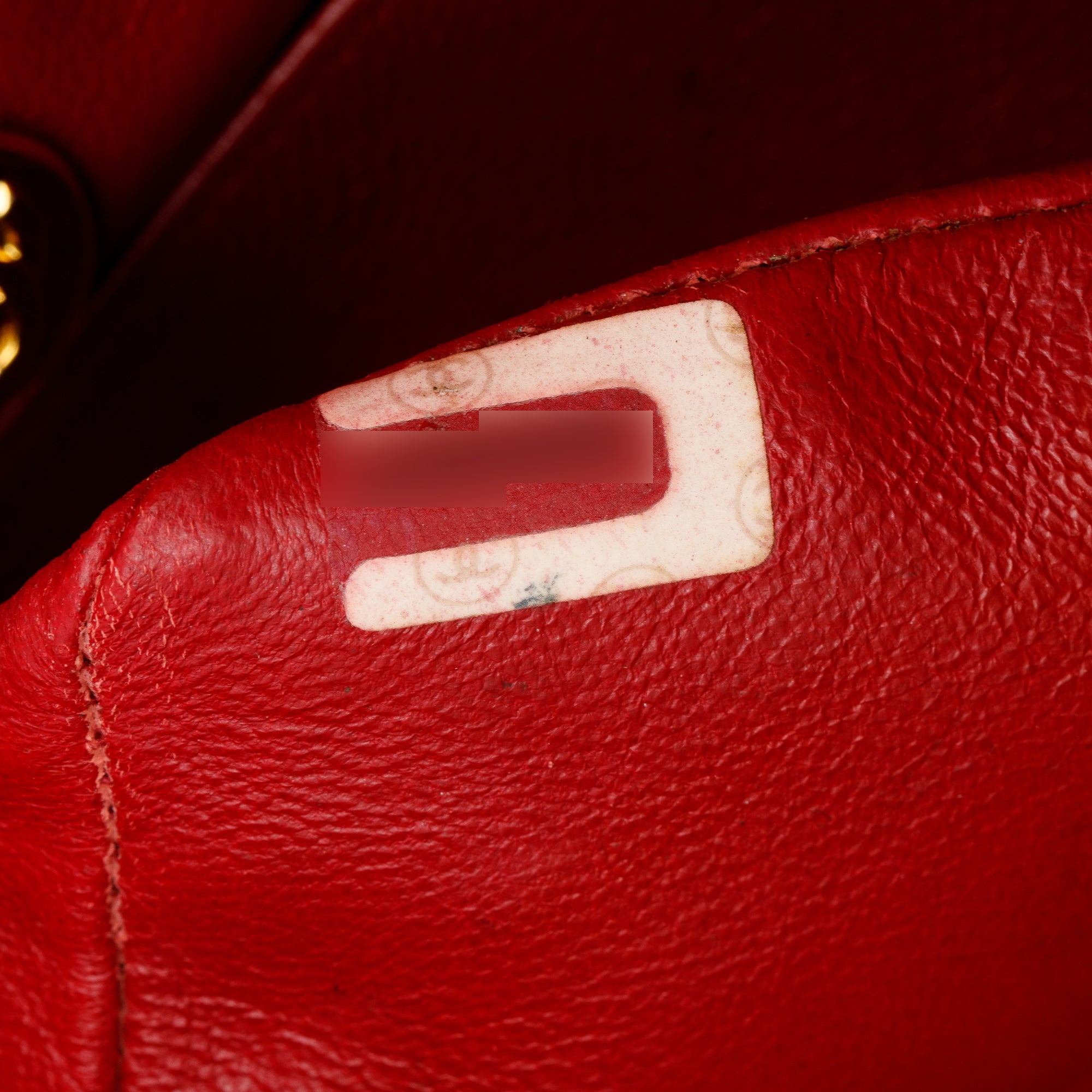 Chanel Vintage Red Quilted Calfskin Leather Small Square Single Flap Bag