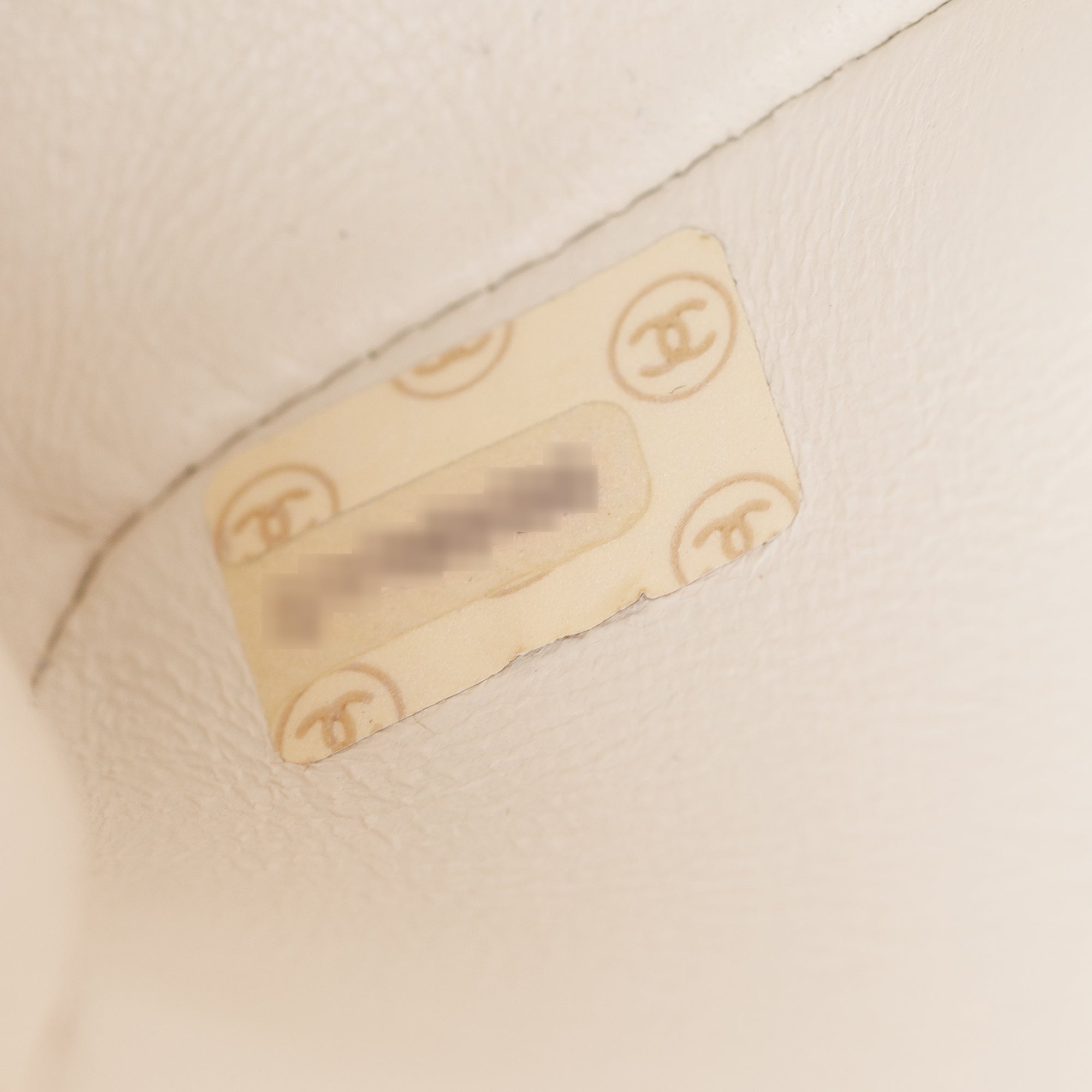 Chanel White Calfskin Leather Medium Diana Flap Bag w/ Authenticity Card