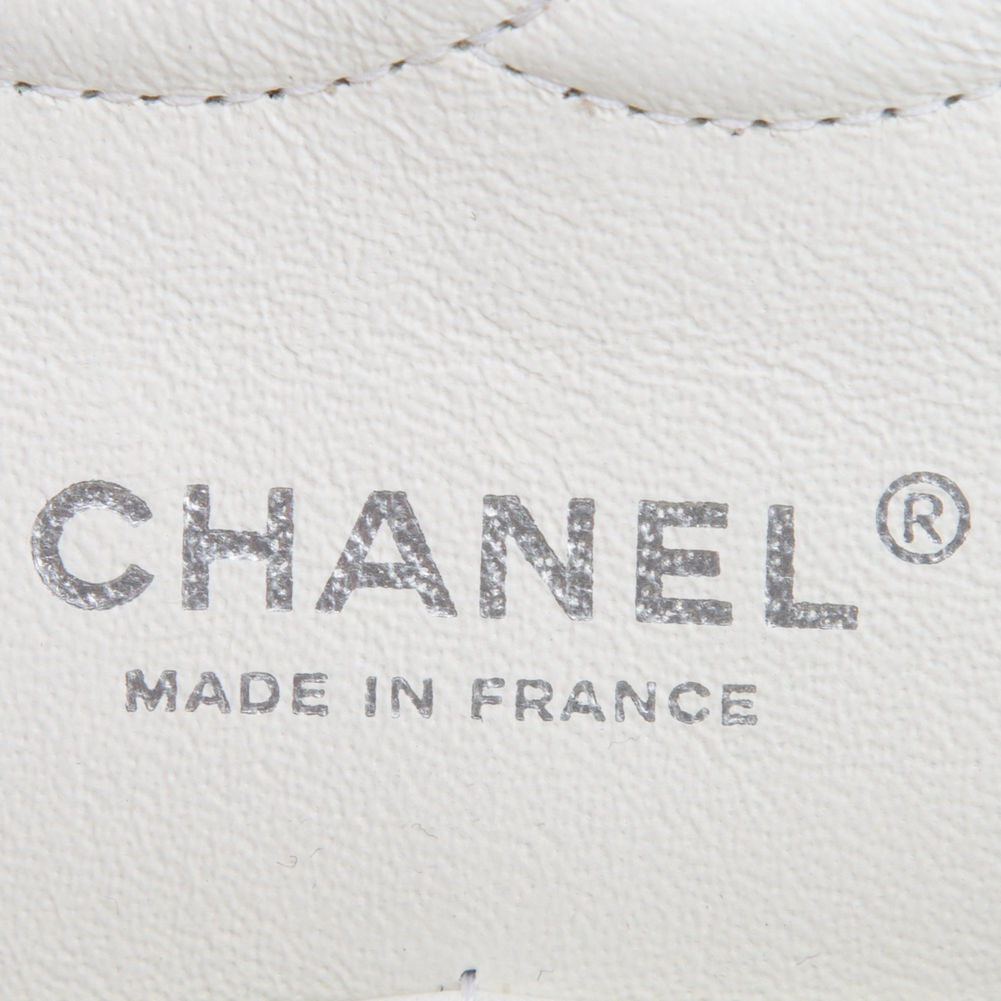 Chanel White Caviar Classic Medium Double Flap Bag w/ Box & Authenticity Card