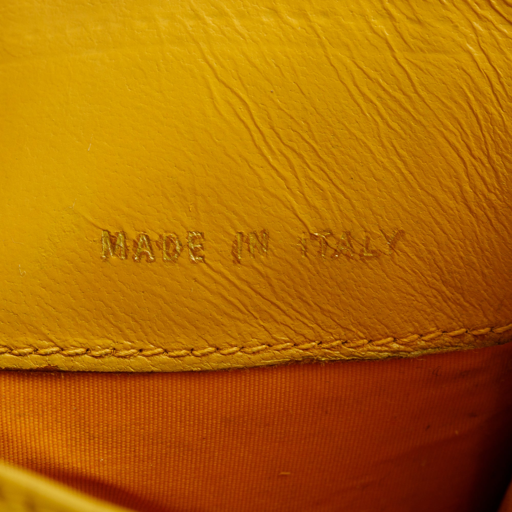 Chanel Yellow Caviar Leather Timeless Trifold Compact Wallet