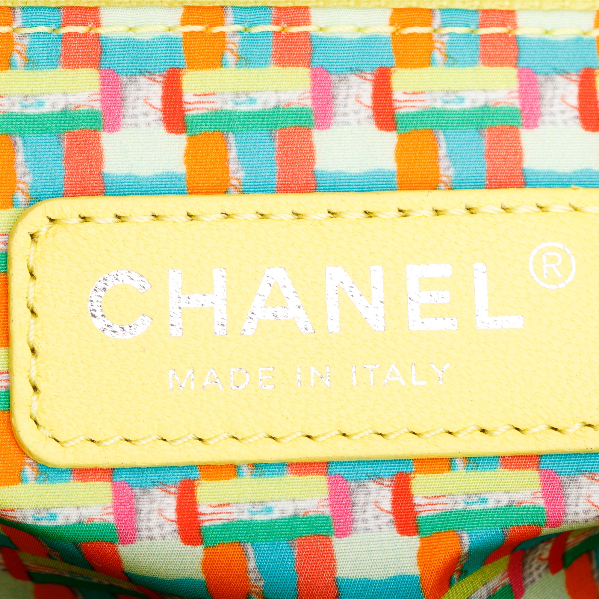 Chanel Yellow Quilted Lambskin Leather Medium Rain Flap Bag w/ Box & Authenticity Card