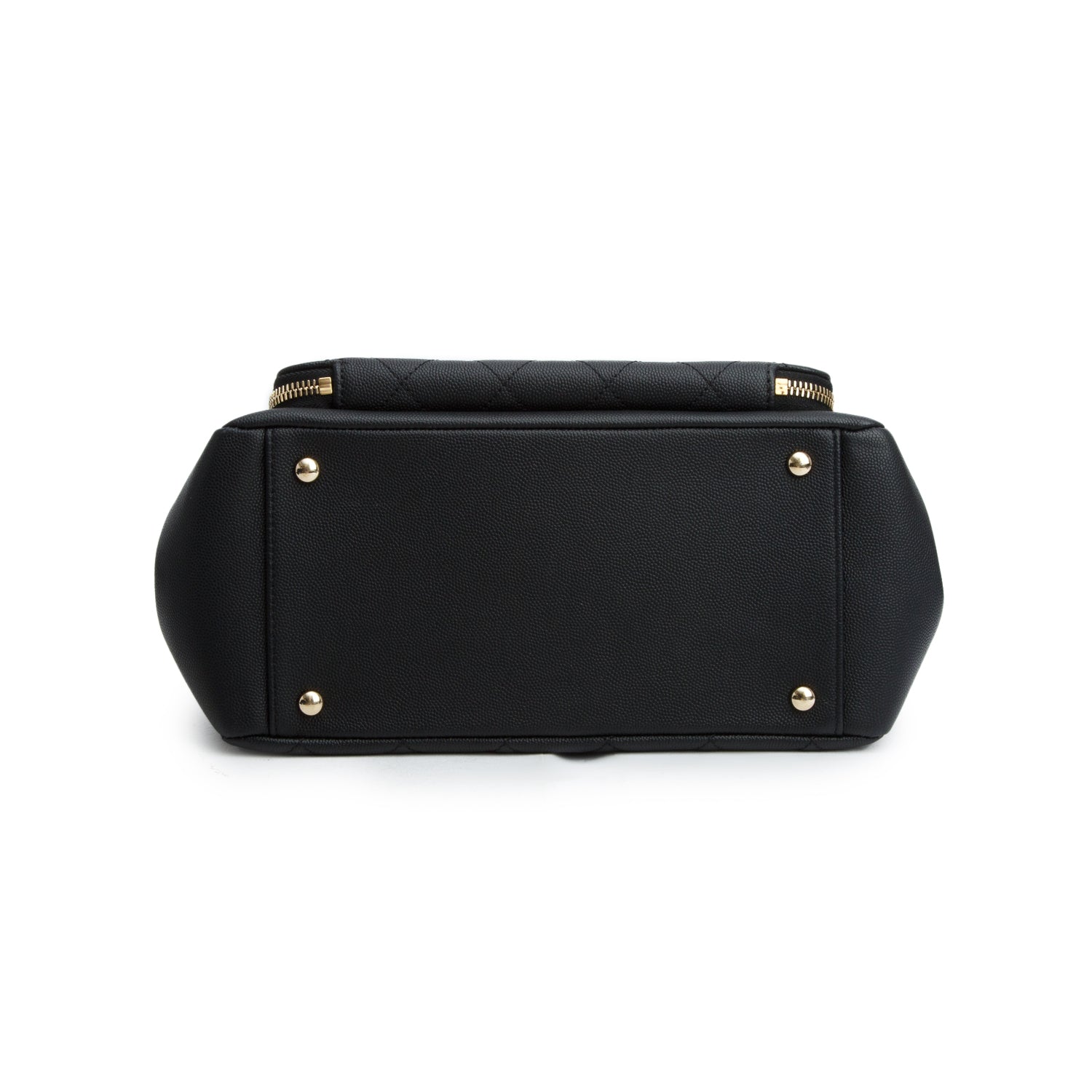 Chanel Black Caviar Leather Small Business Affinity Tote