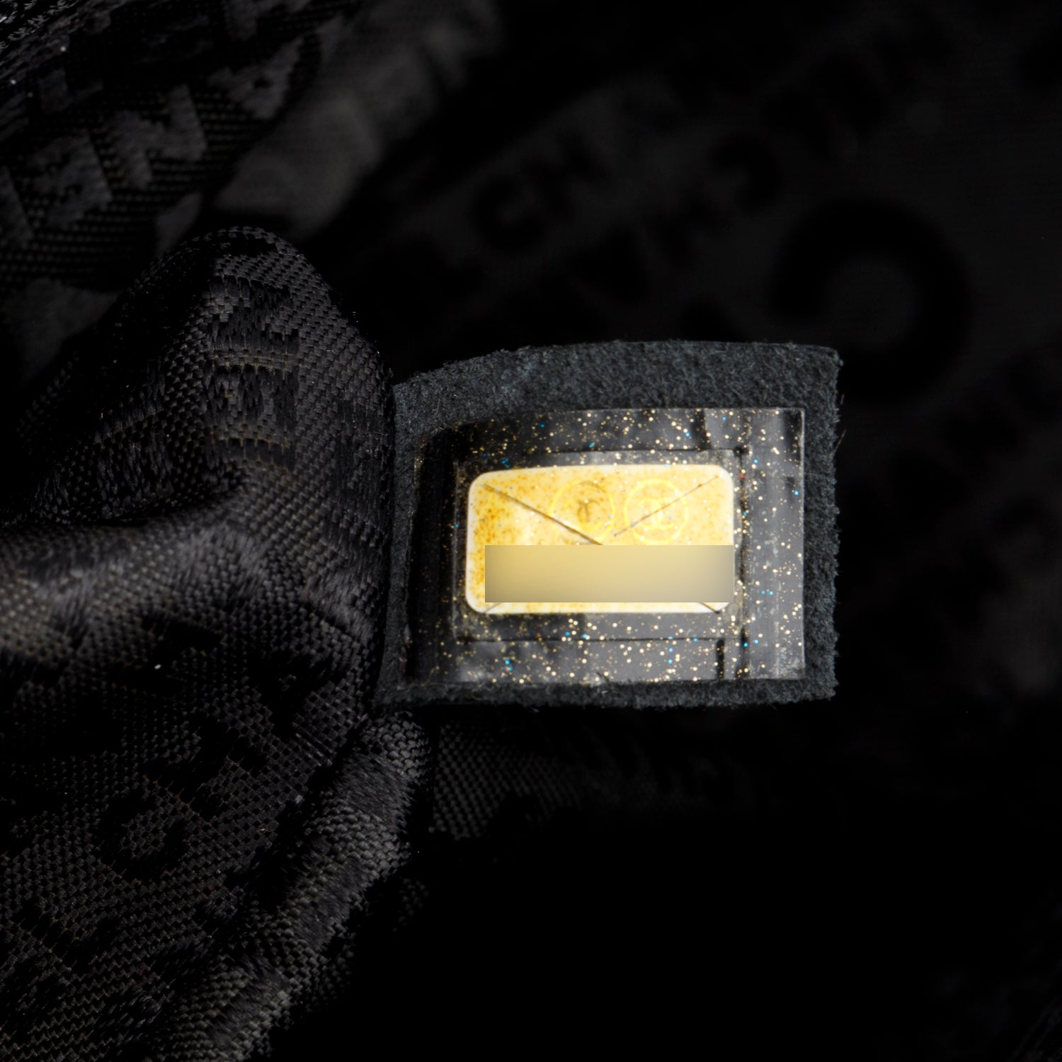 Chanel Black Quilted Patent Leather Chain Through Flap Bag