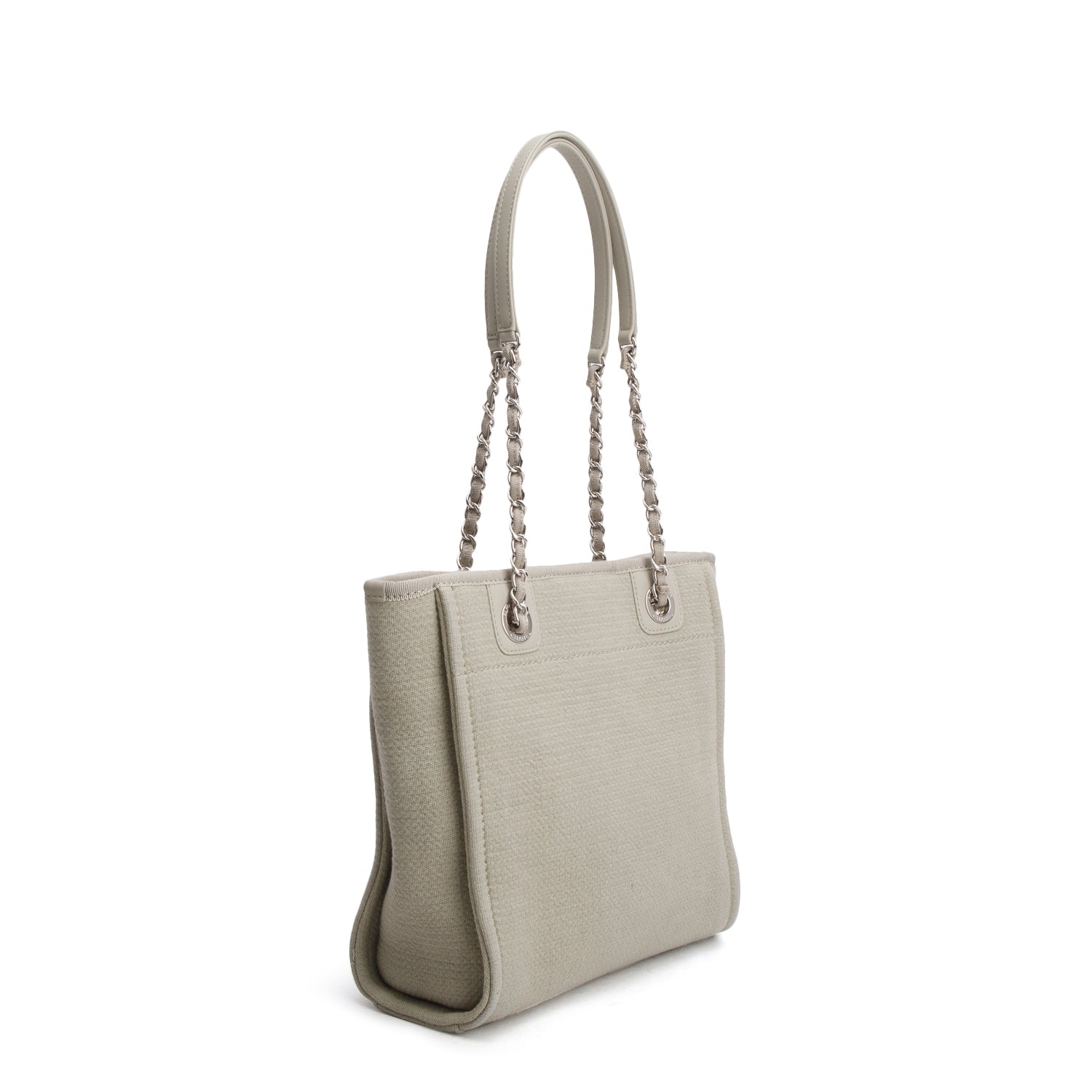 Chanel Green Canvas Mini Deauville Tote