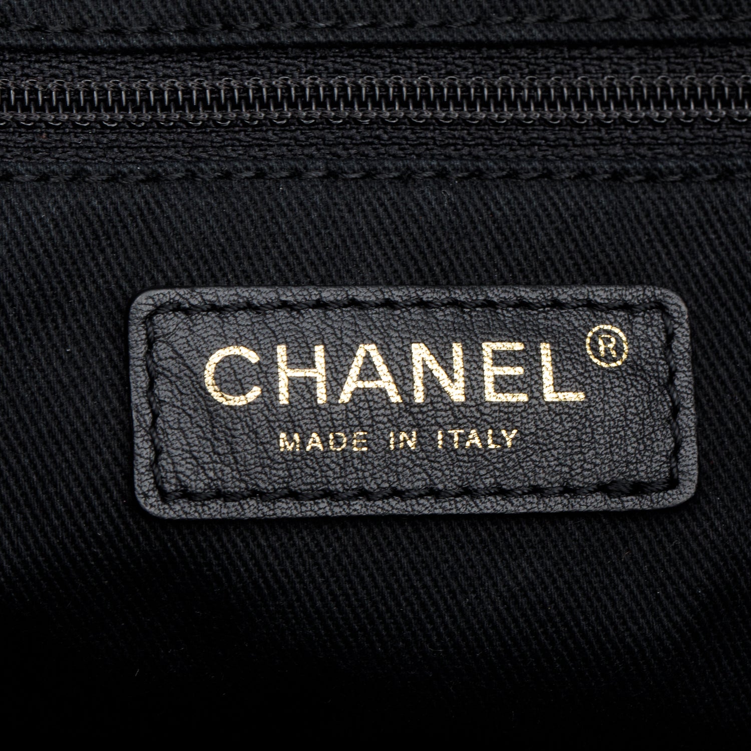 Chanel Black Caviar Quilted CC Timeless Soft Tote