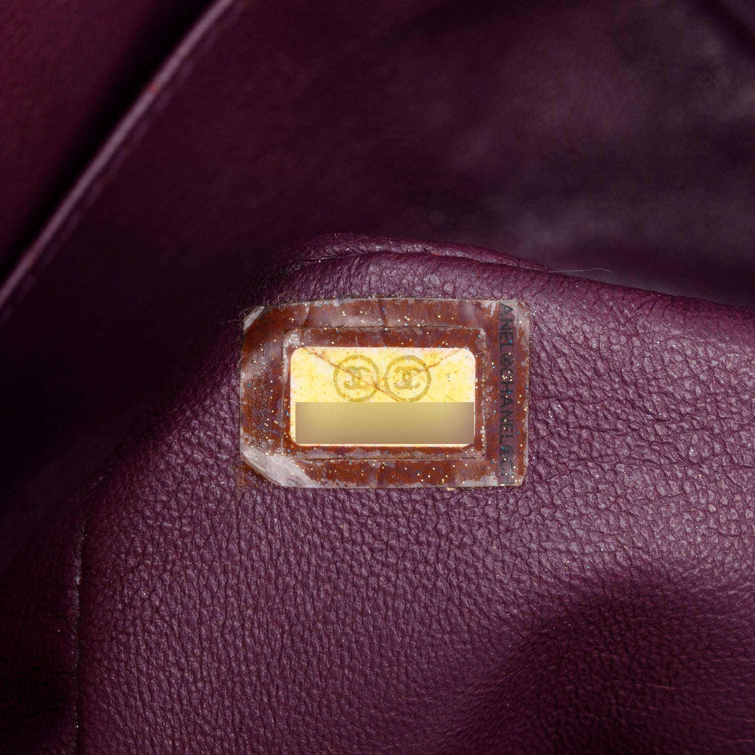 Chanel Purple Quilted Calfskin Leather Classic Medium Double Flap Bag