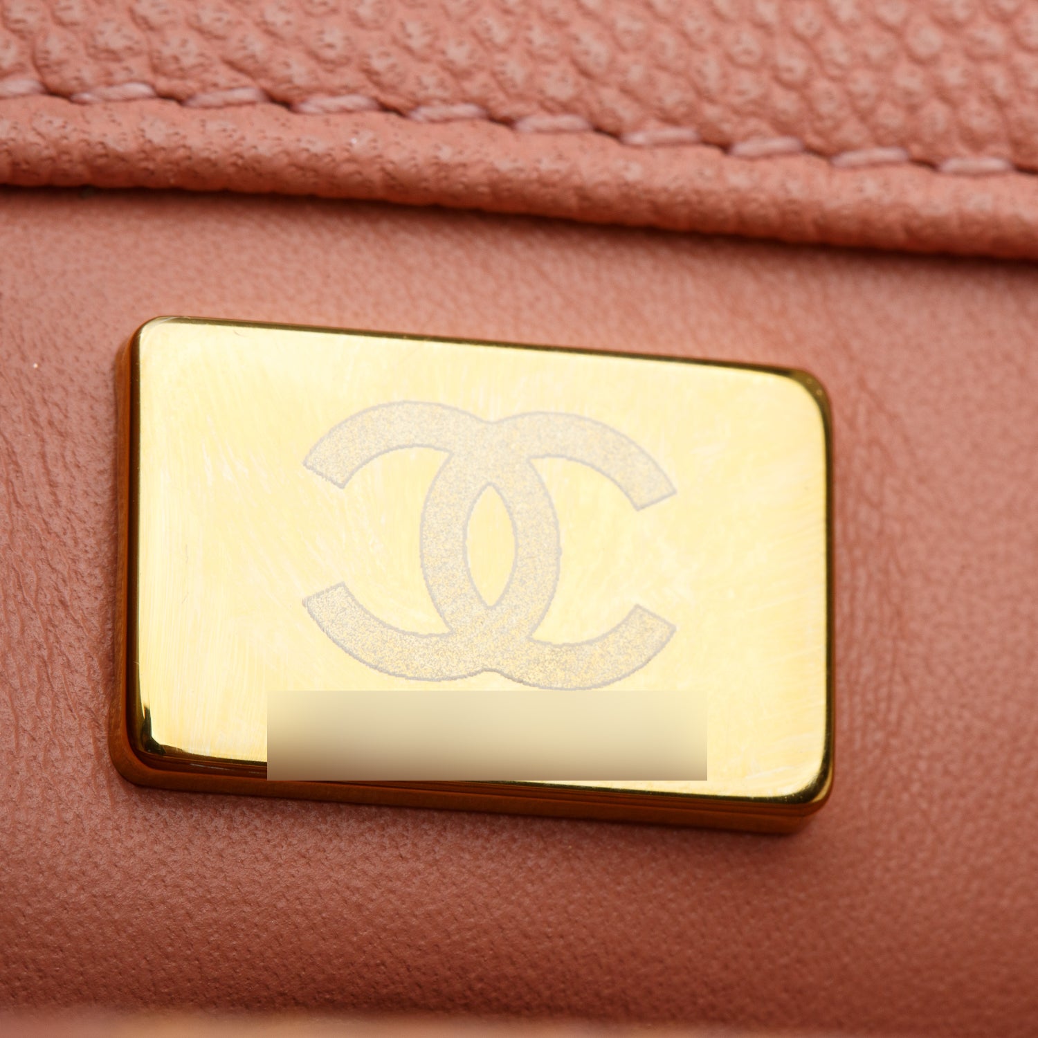 Chanel Pink Caviar Quilted Mini Coco Top Handle Flap Bag