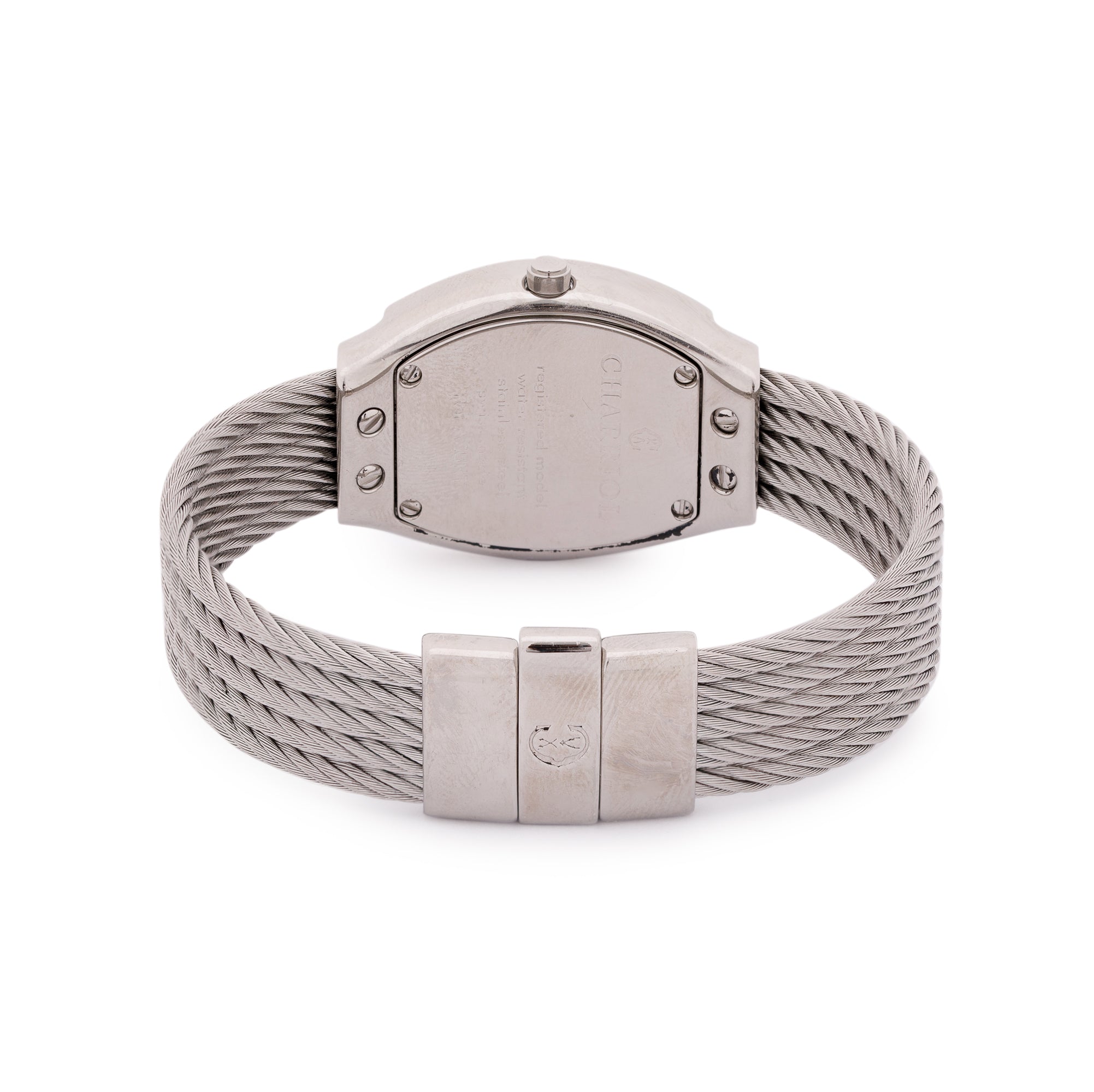 Charriol Azurt Diamond Bezel Quartz Watch w/ Box & Papers