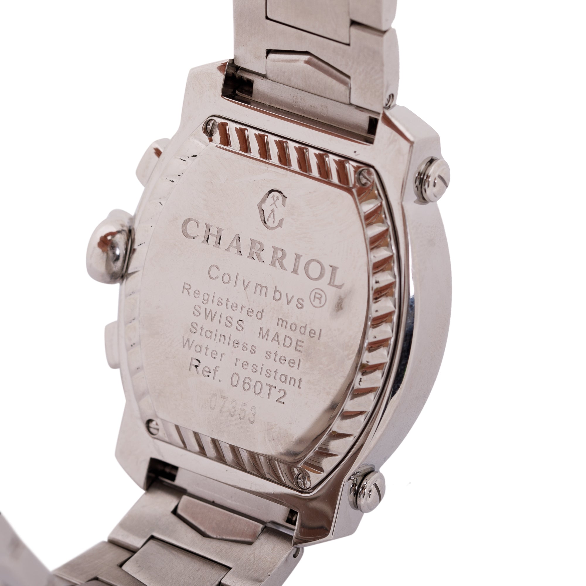 Charriol Columbus Chronograph Watch w/ Box & Papers