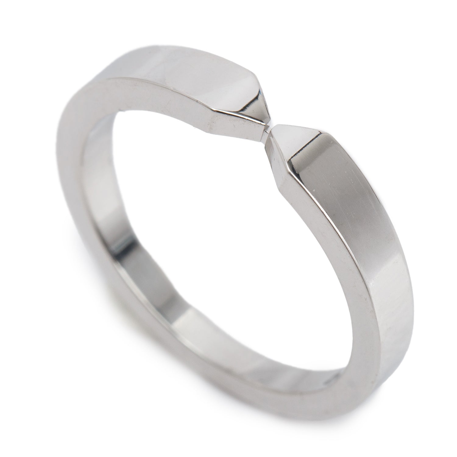 Chaumet 2025 Platinum Triomphe de Chaumet 3.5 MM Wedding Band Ring 56 7.75 w/ Box & Certificate