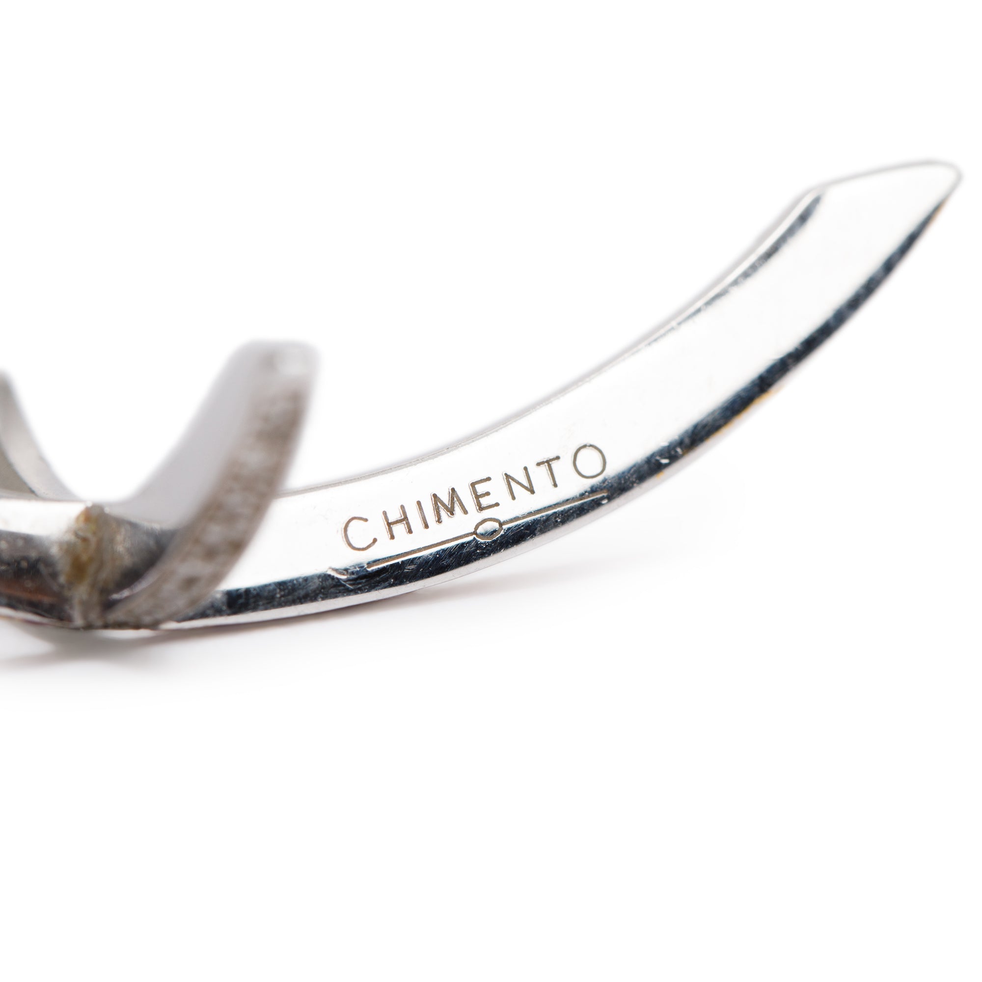 Chimento 18k White Gold Ruby & Diamond Cross Pendant Necklace