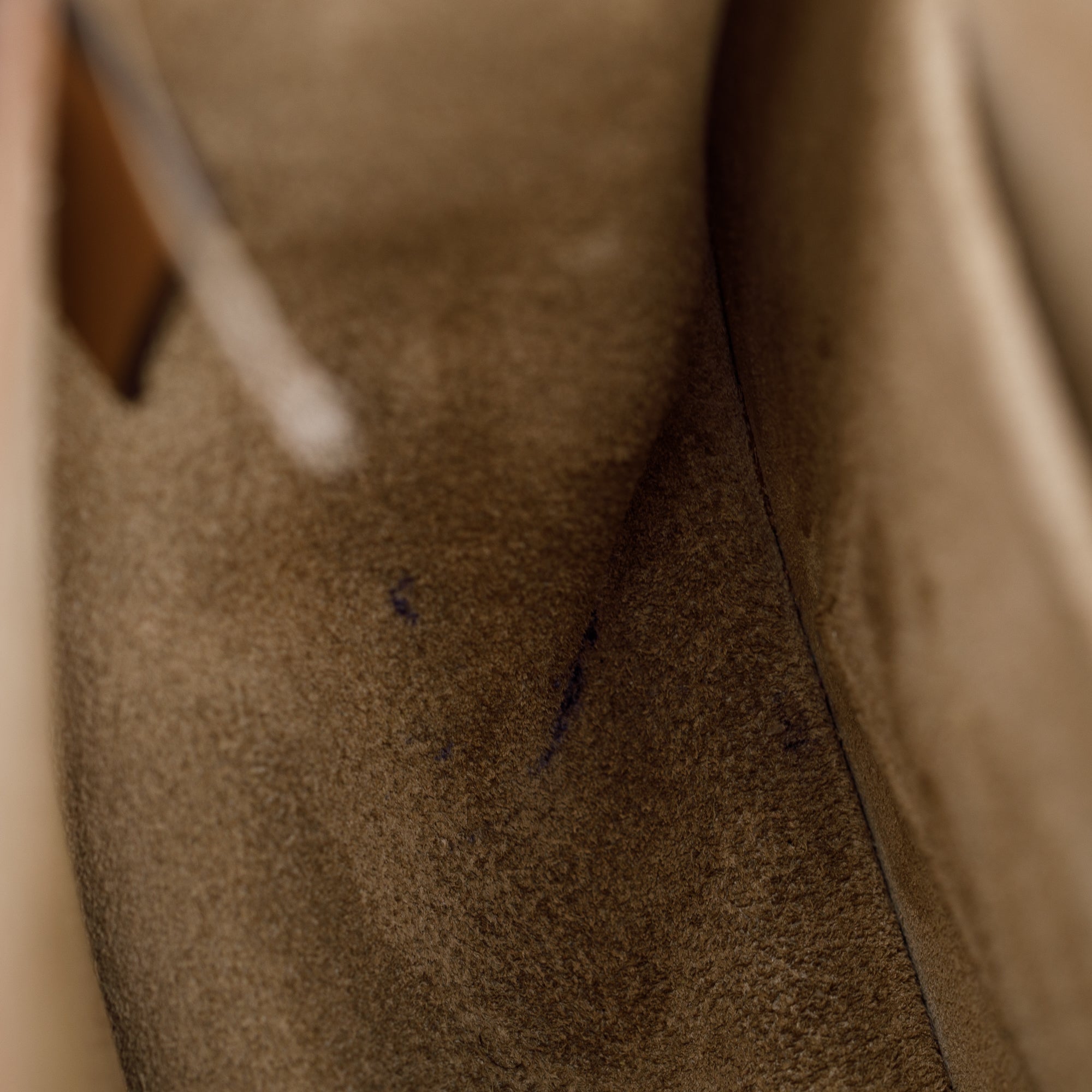 Chloe Beige Calfskin Leather Nile Bracelet Crossbody Bag