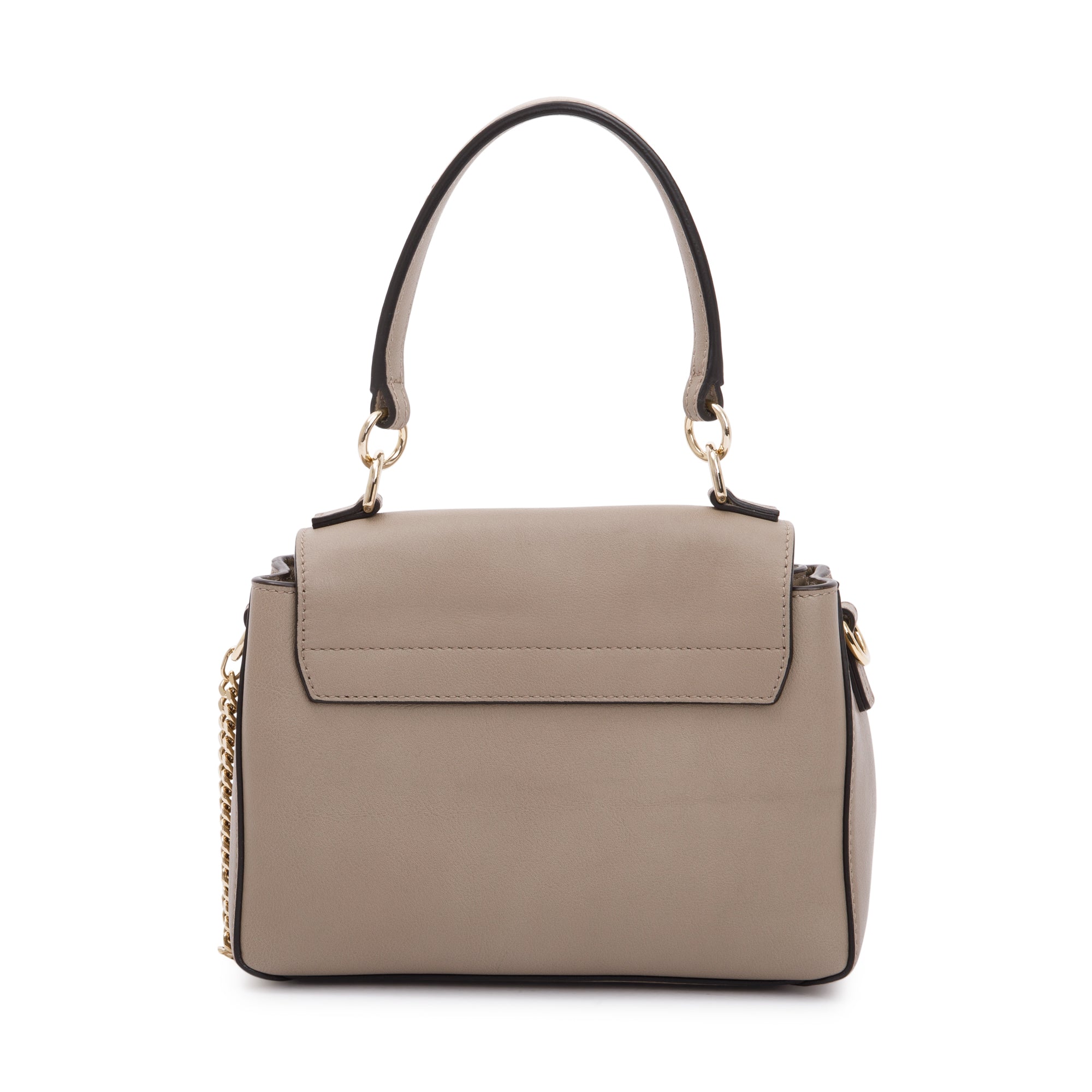 Chloe Beige Leather Mini Faye Day Bag