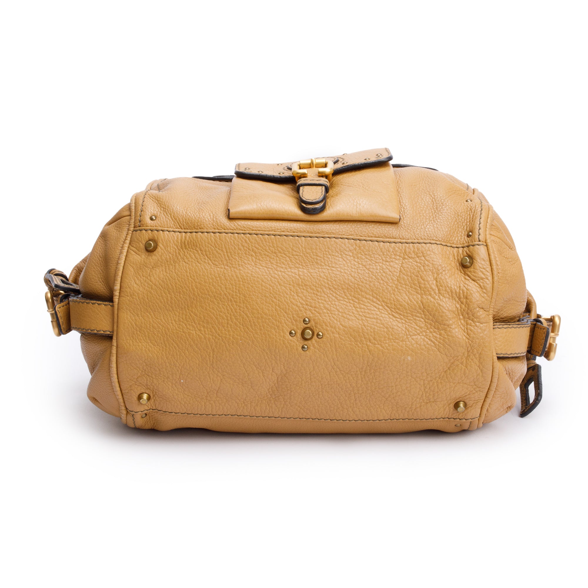 Chloe Brown Calfskin Leather Paddington Bag