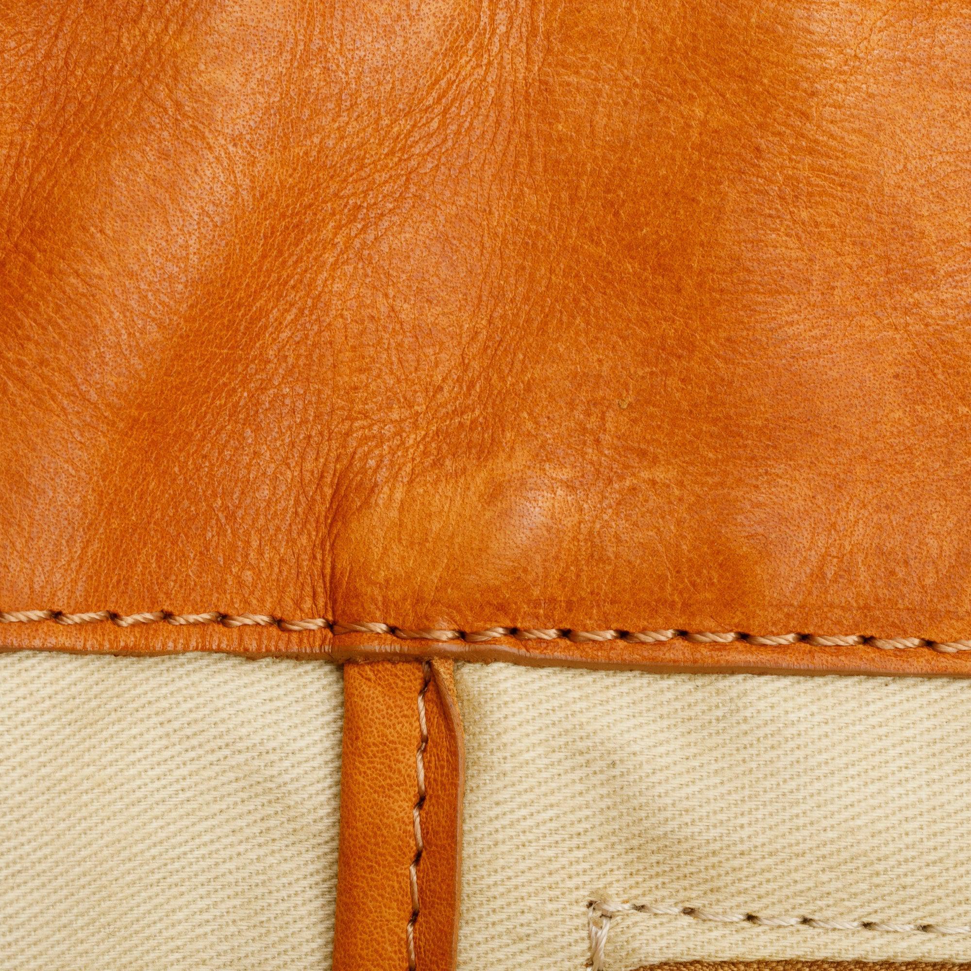 Chloe Brown Calfskin Leather Vintage Medium Tote