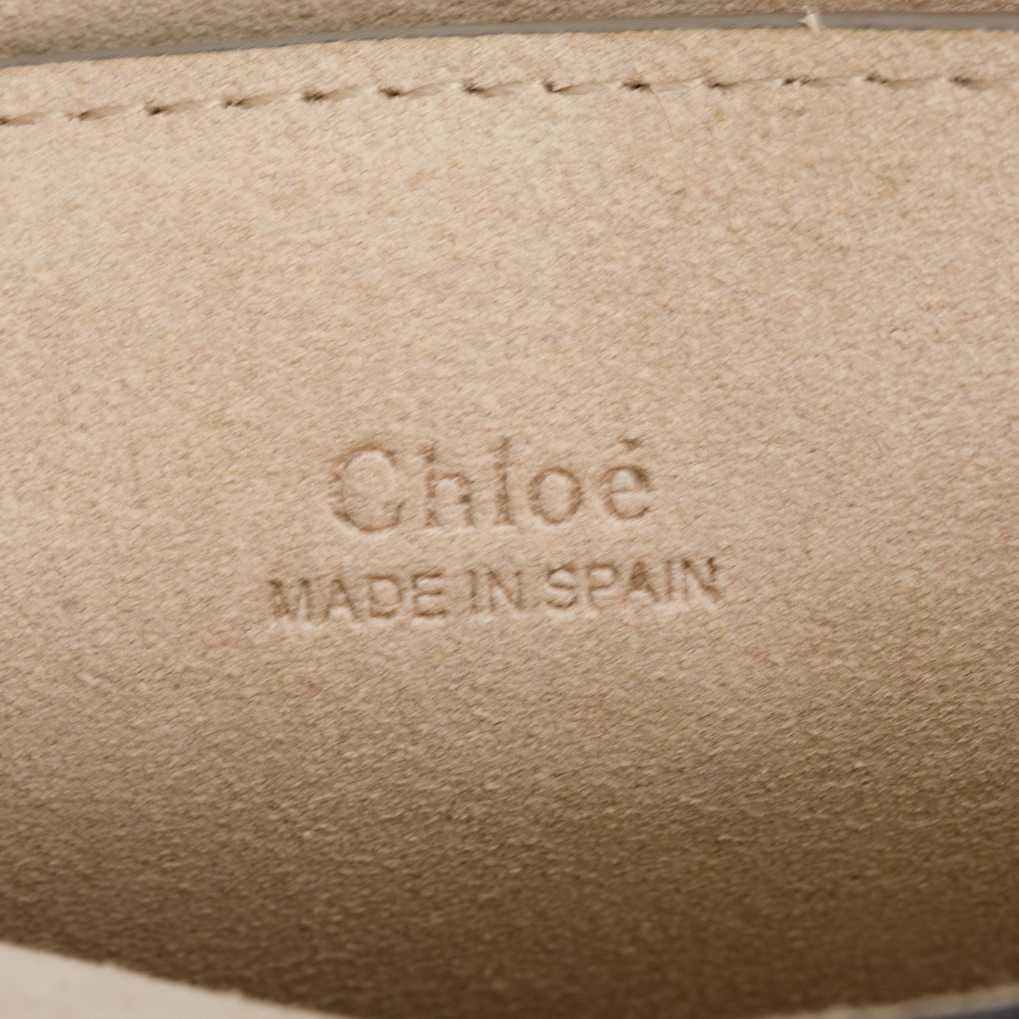 Chloe Brown Suede & Calfskin Leather Small Faye Shoulder Bag w/ Authenticity Card