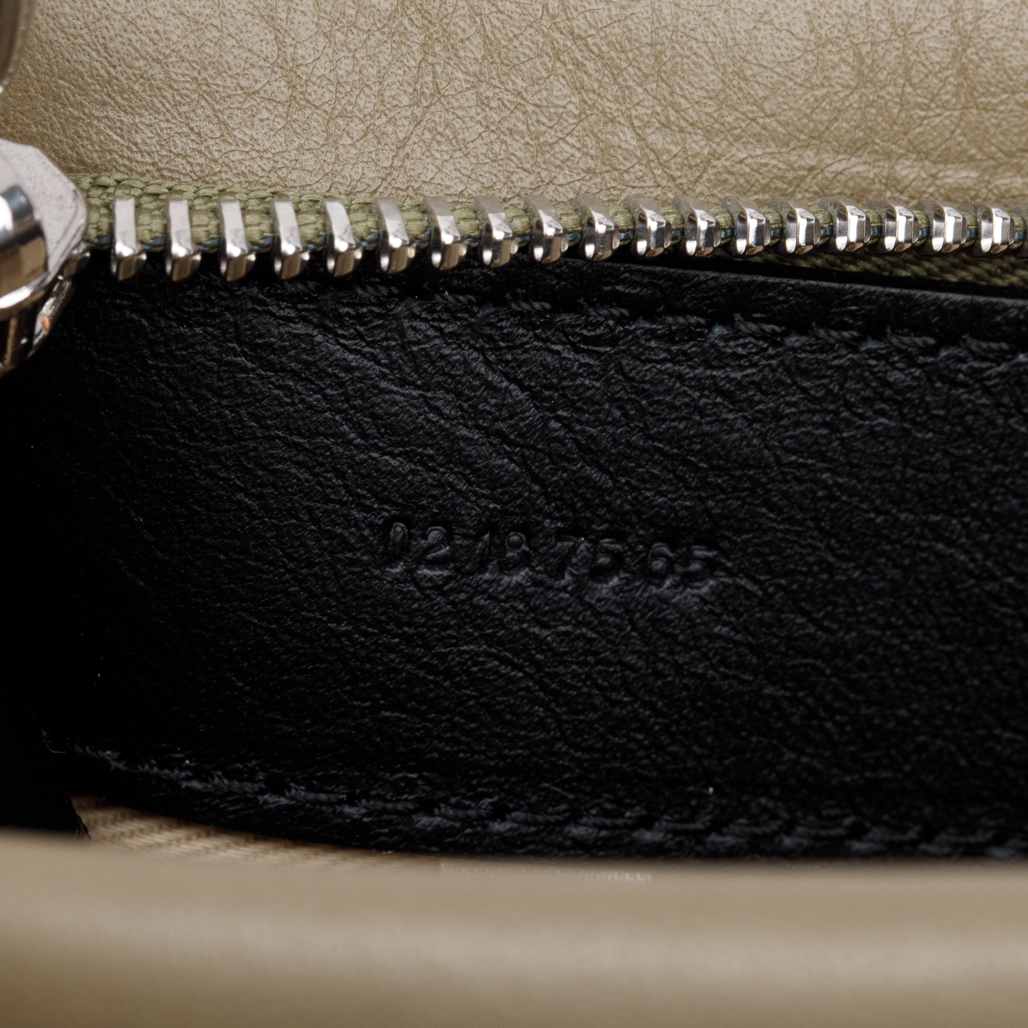 Chloe Grey Calfskin Leather Medium Roy Clutch Crossbody