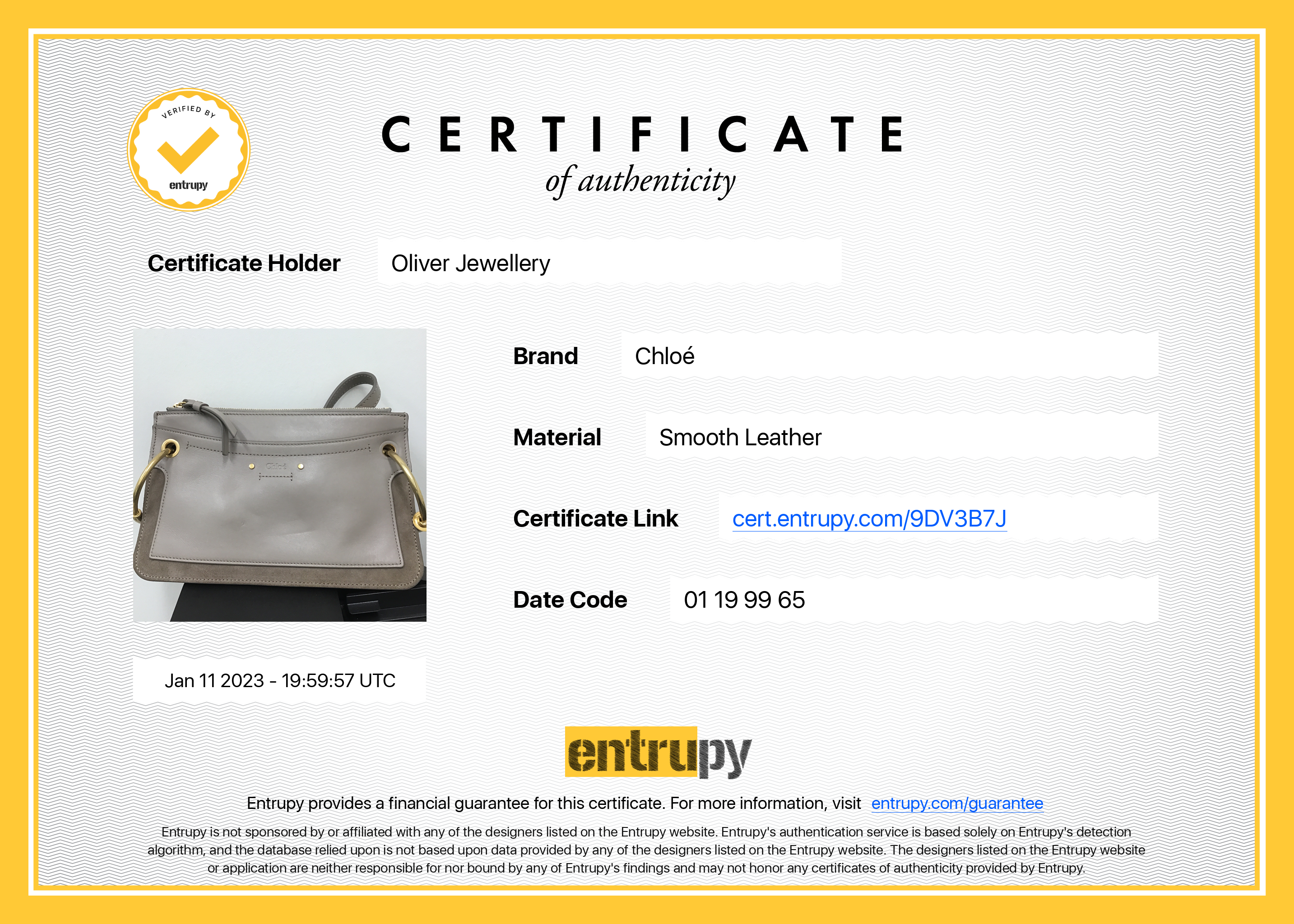 Chloe Mini Roy Shoulder Bag