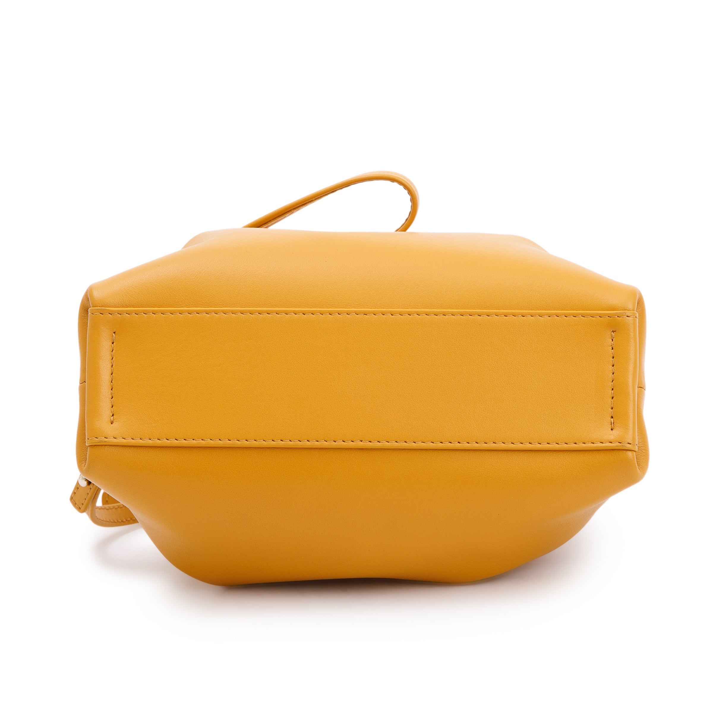 Chloe Yellow Calfskin Leather Mini Judy Crossbody Bag w/ Authenticity Card