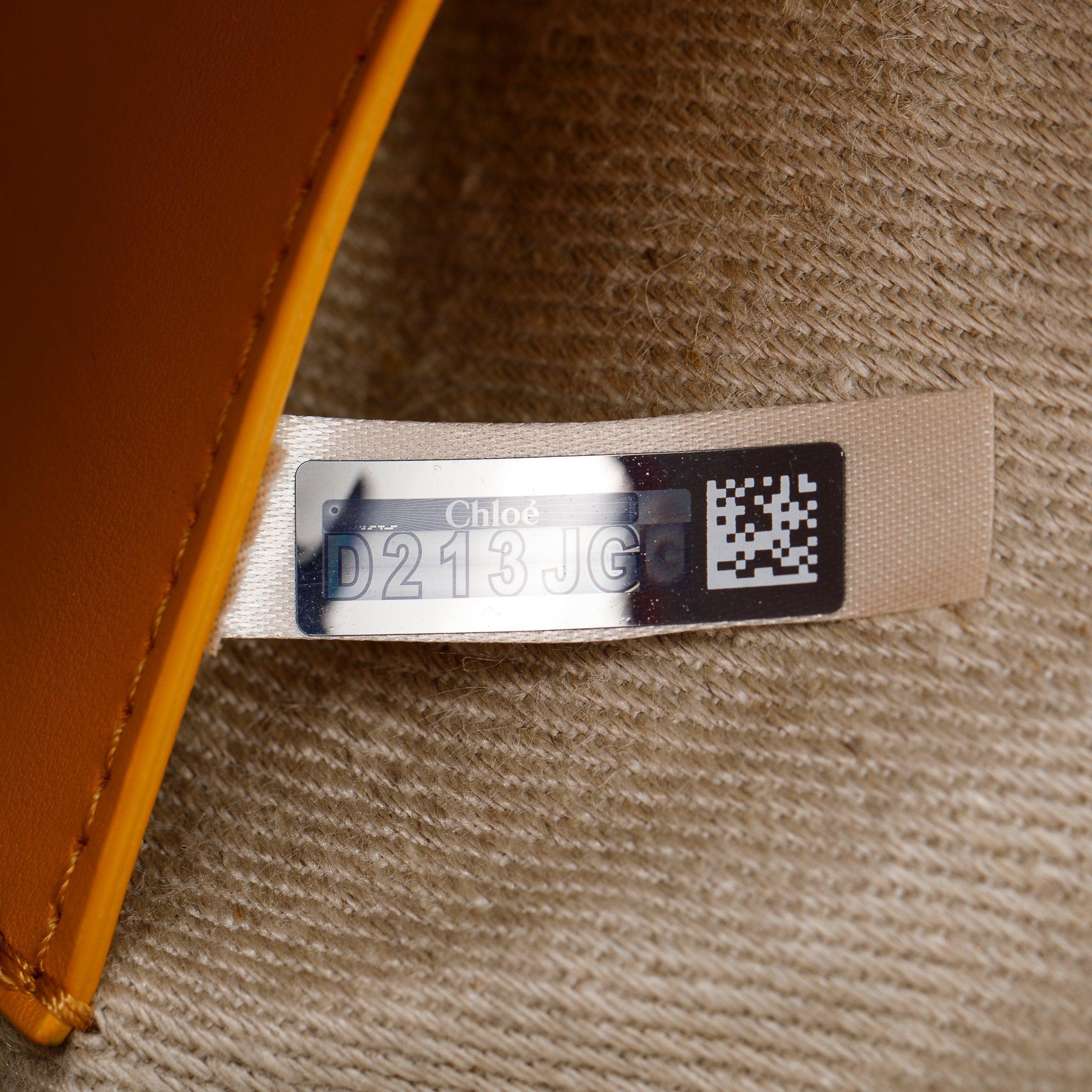 Chloe Yellow Calfskin Leather Mini Judy Crossbody Bag w/ Authenticity Card