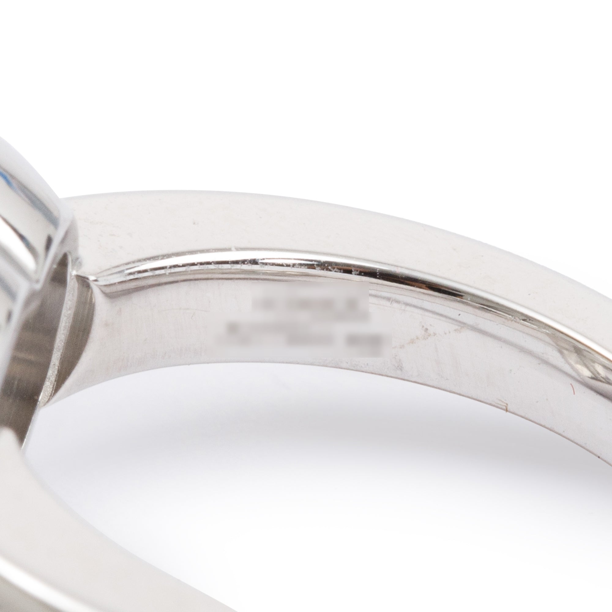 Chopard 18k White Gold Happy Diamonds Heart Ring, Size 6