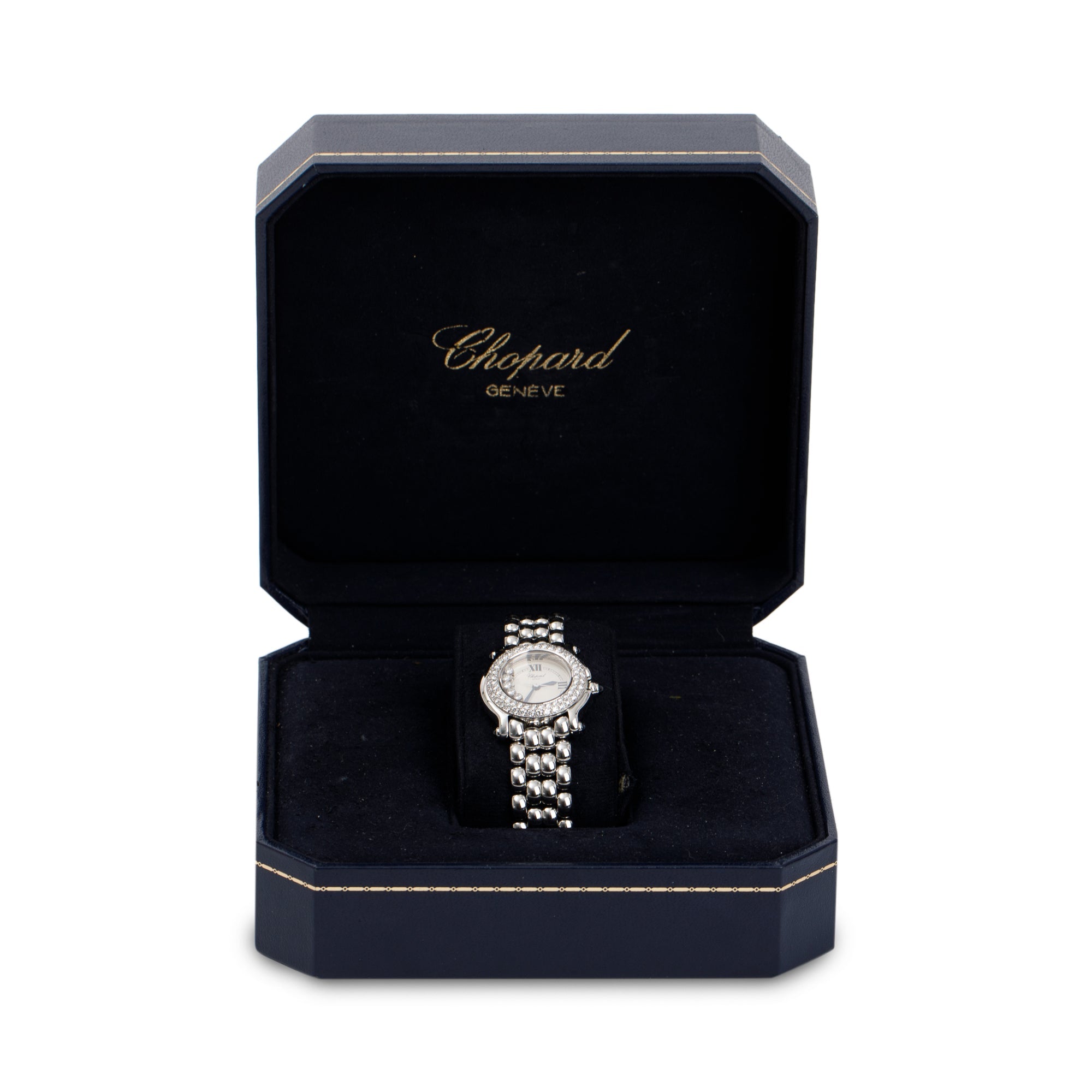 Chopard Happy Sport Diamond 26 MM Watch w/ Box – OLIVER'S