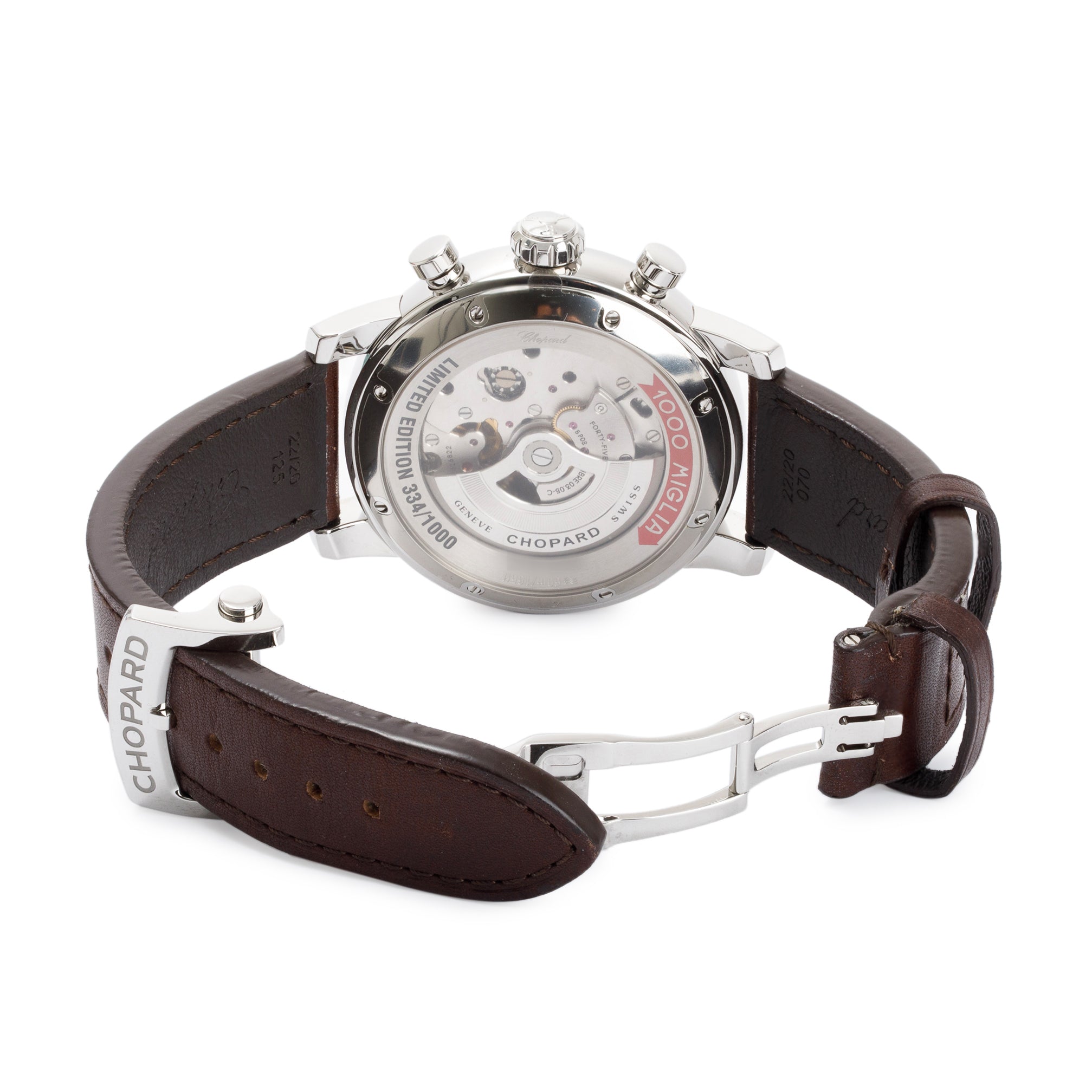Chopard Limited Edition Stainless Steel Mille Miglia Chronograph 46 MM Automatic Watch w/ Box & Certificate