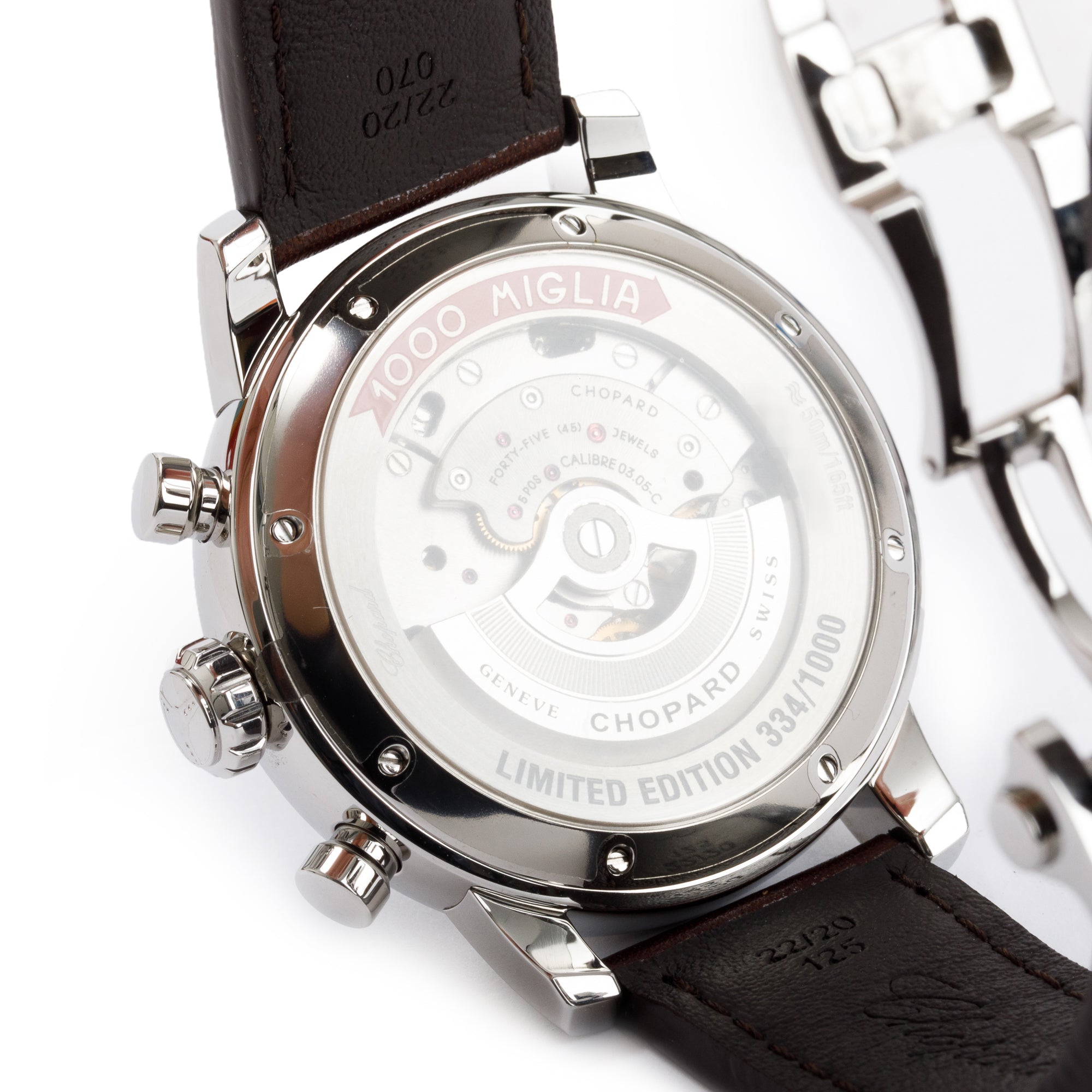 Chopard Limited Edition Stainless Steel Mille Miglia Chronograph 46 MM Automatic Watch w/ Box & Certificate