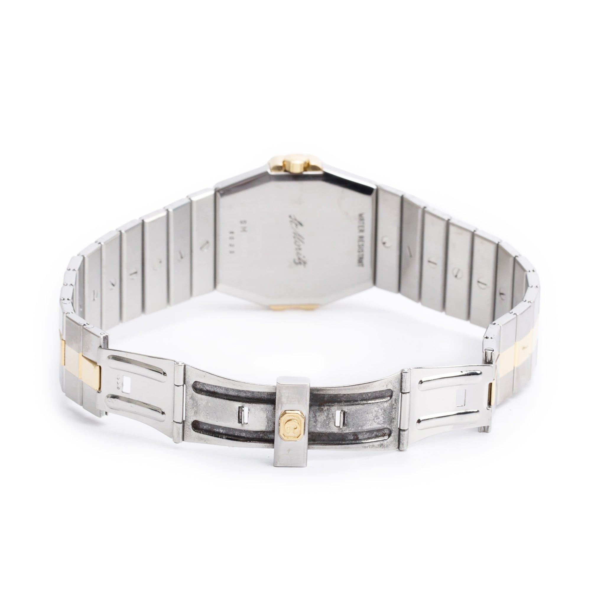 Chopard Stainless Steel & 18k Yellow Gold Diamond Bezel & Diamond Dial St. Moritz 32 MM Watch