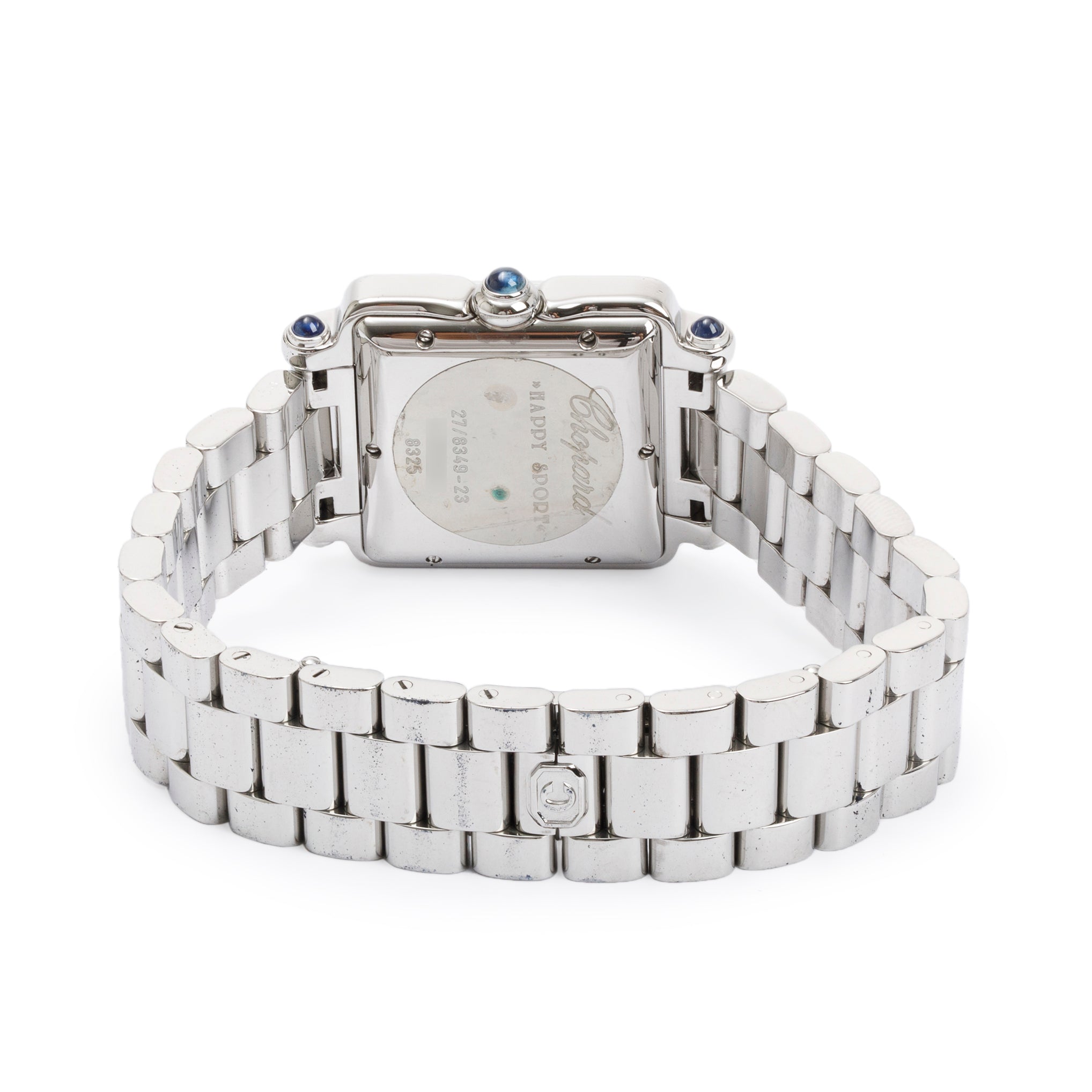 Chopard Stainless Steel Happy Sport Diamond Watch w/ Box & Papers