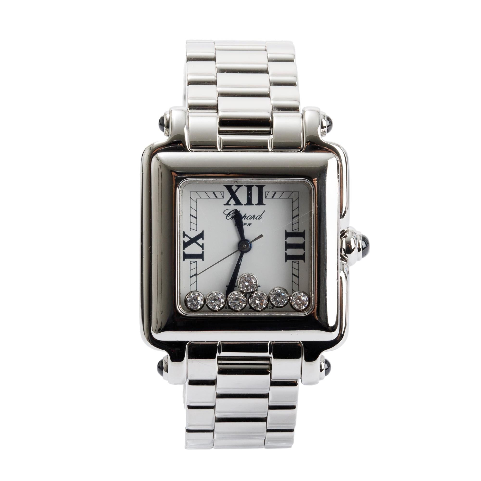 Chopard Stainless Steel Happy Sport Watch