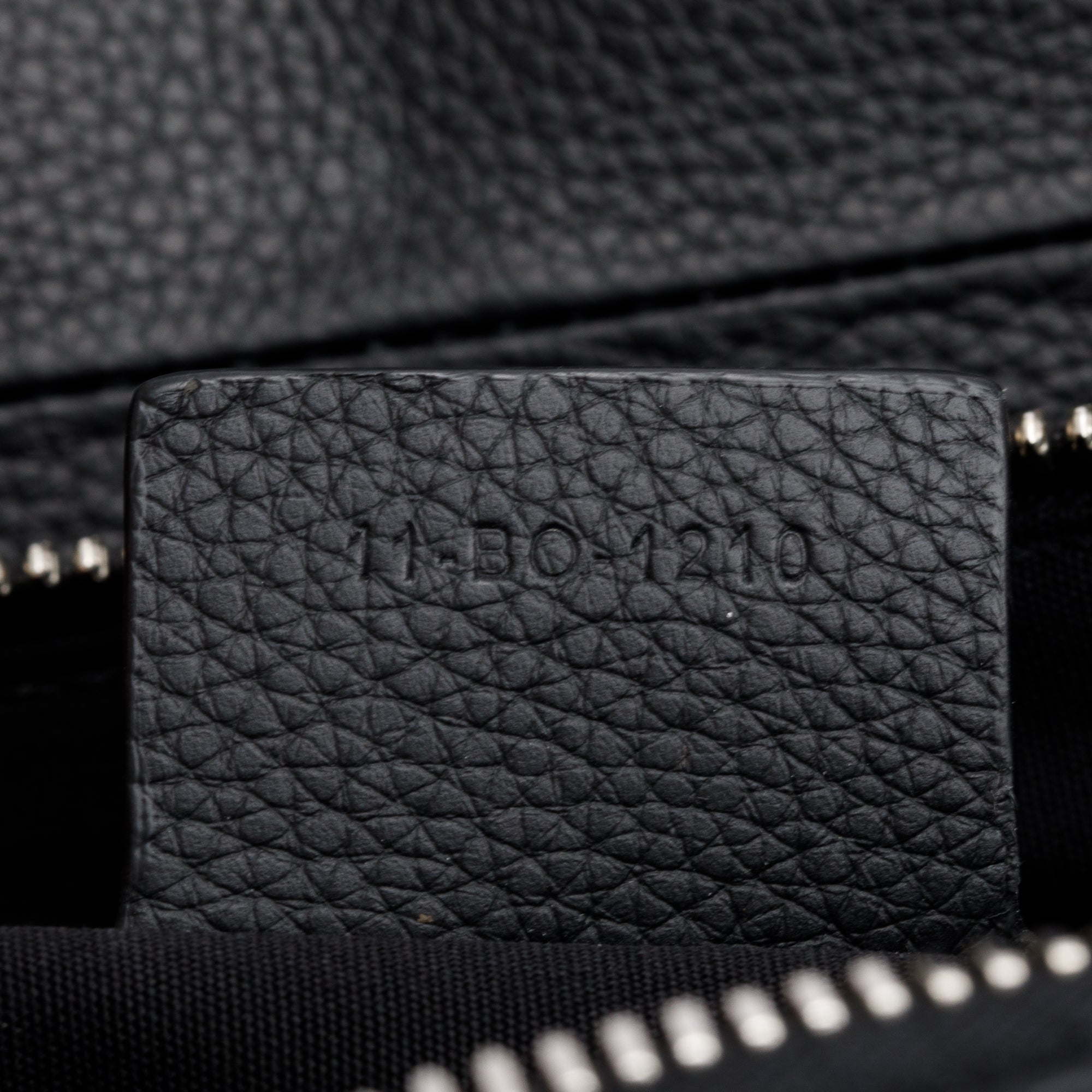 Christian 2020 Dior Black Leather Saddle Bag w/ Zip Pouch