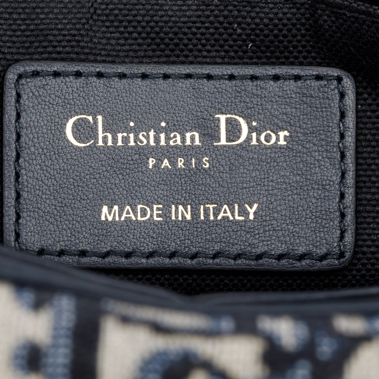Christian Dior 2020 Navy Oblique 30 Montaigne 2-In-1 Pouch Bag w/ Box & Authenticity Card