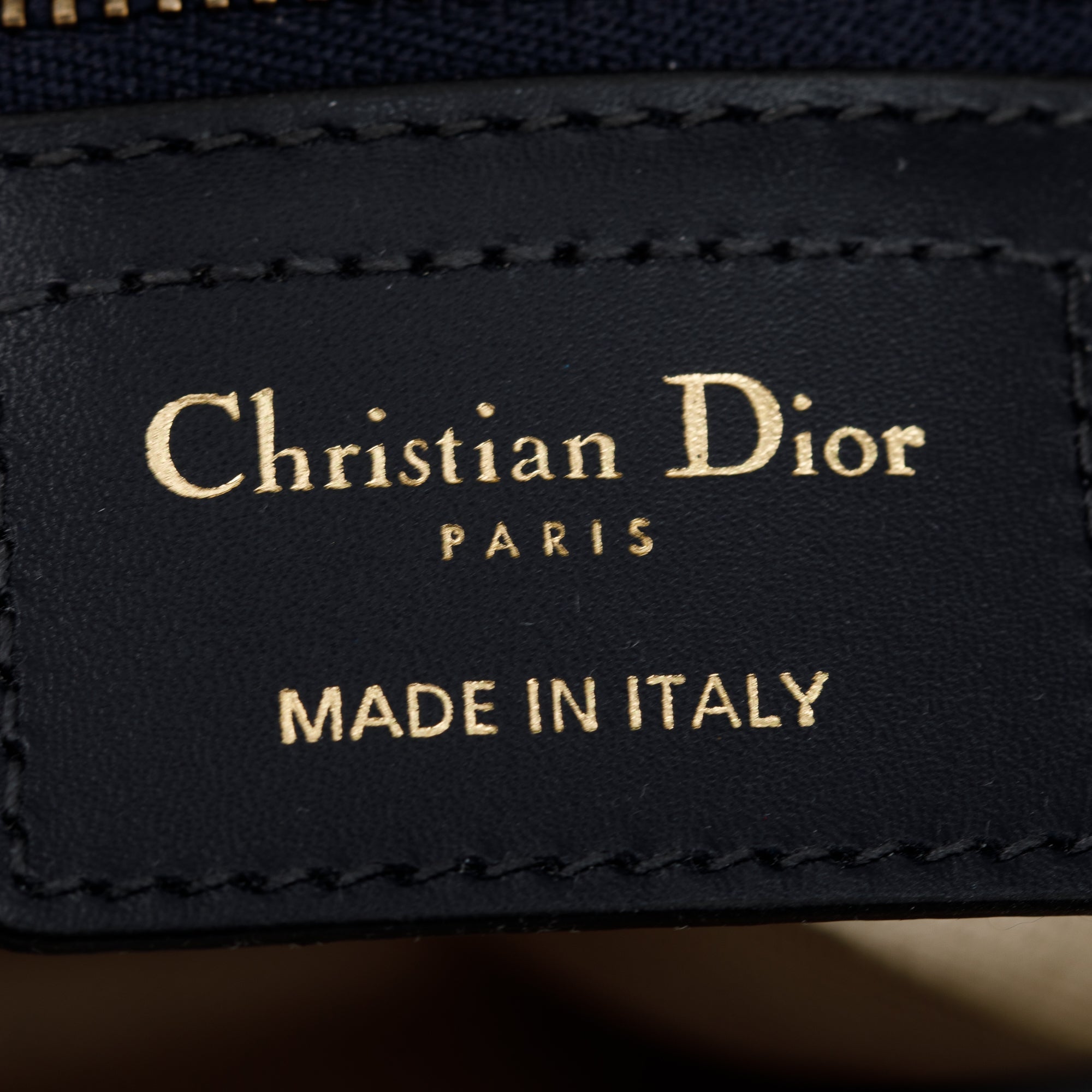 Christian Dior 2020 Oblique Medium Saddle Bag w/ Authenticity Card