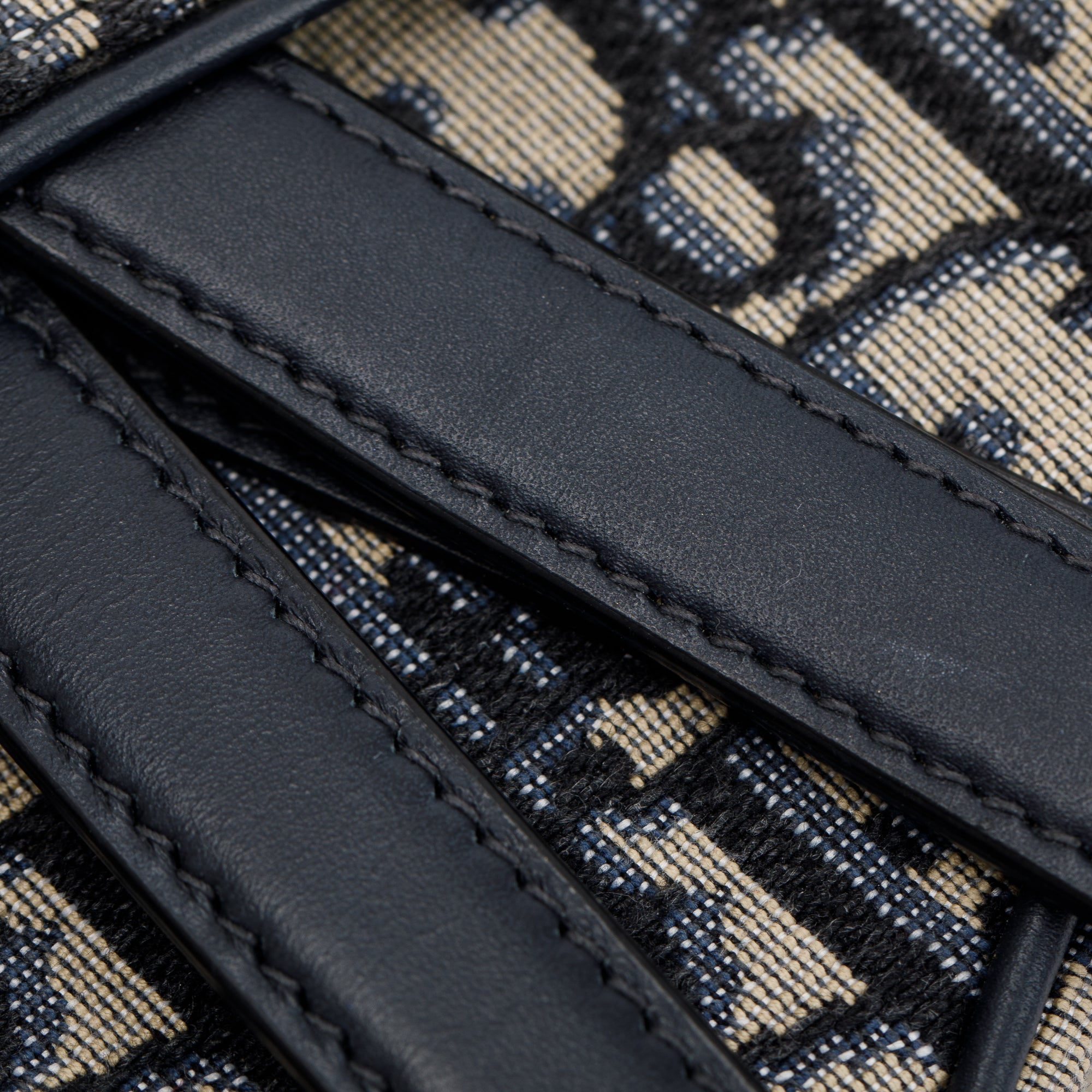 Christian Dior 2020 Oblique Mini Saddle Bag