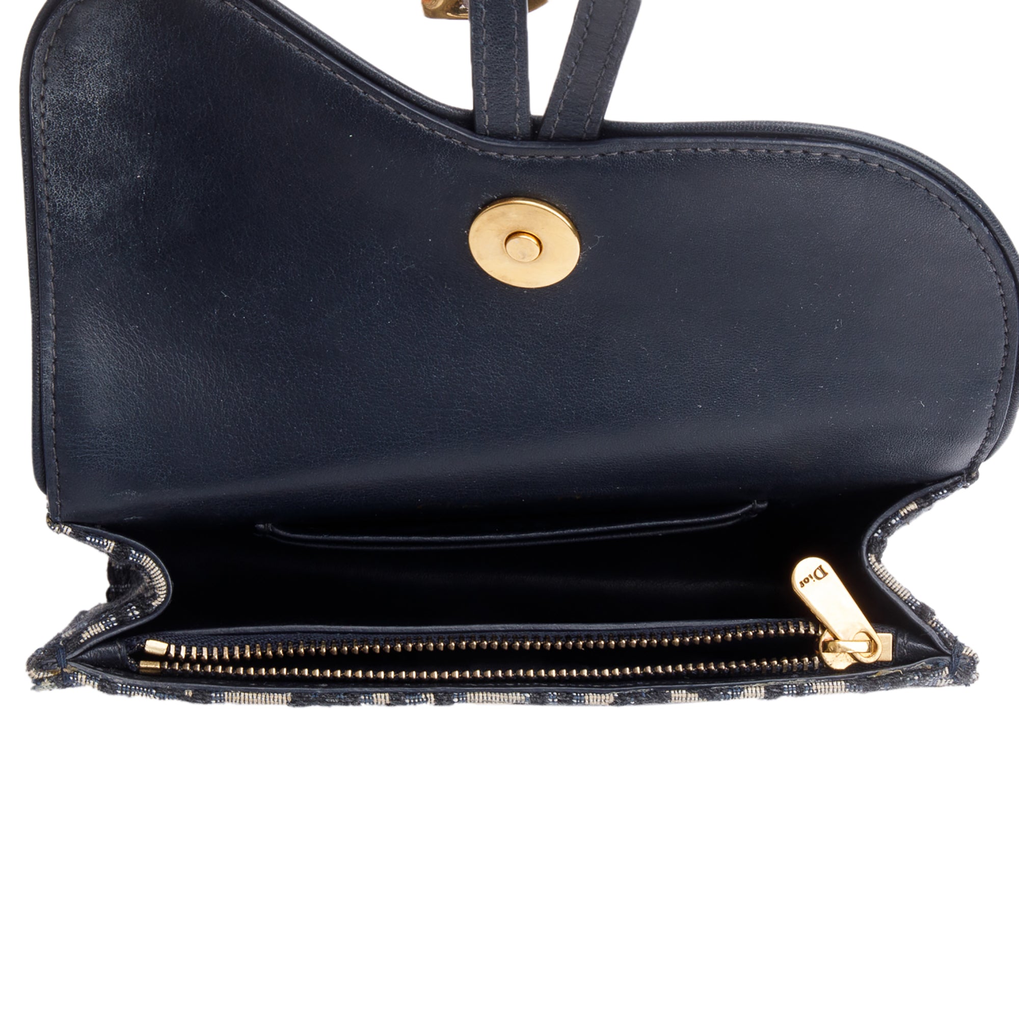 Christian Dior 2020 Oblique Saddle Belt Pouch w/ Box