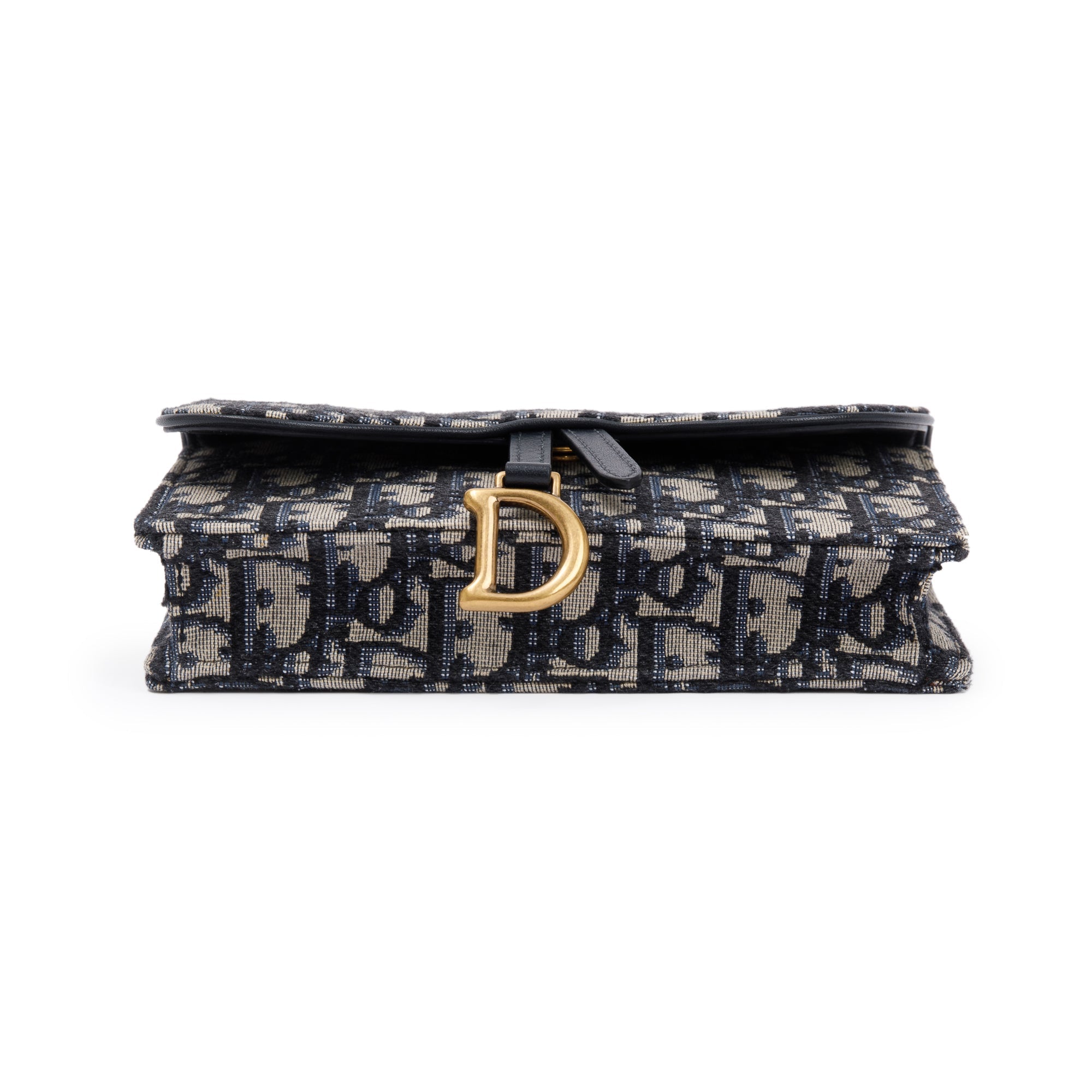 Christian Dior 2020 Oblique Saddle Belt Pouch w/ Box & Authenticity Card