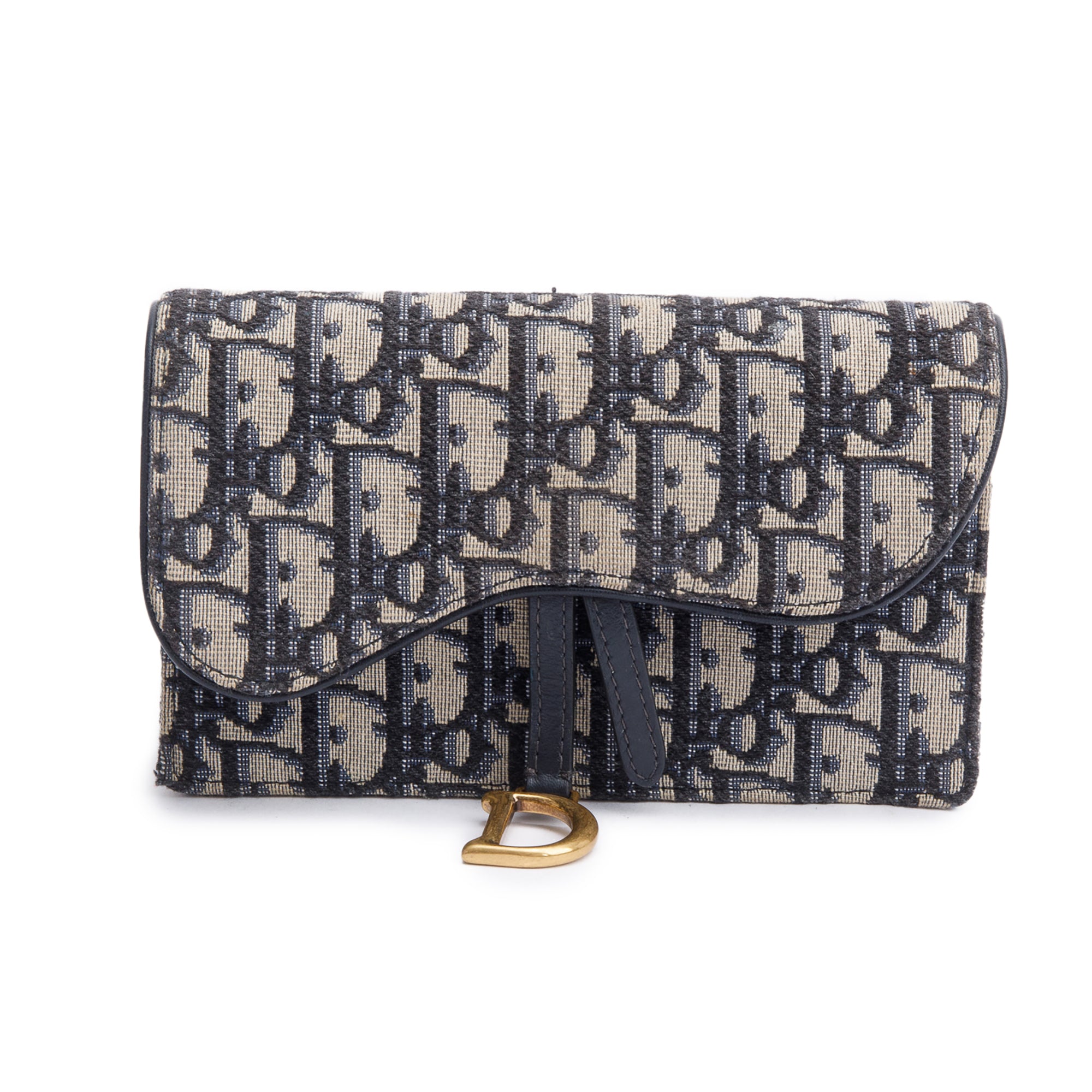 Christian Dior 2020 Oblique Saddle Belt Pouch w/ Box