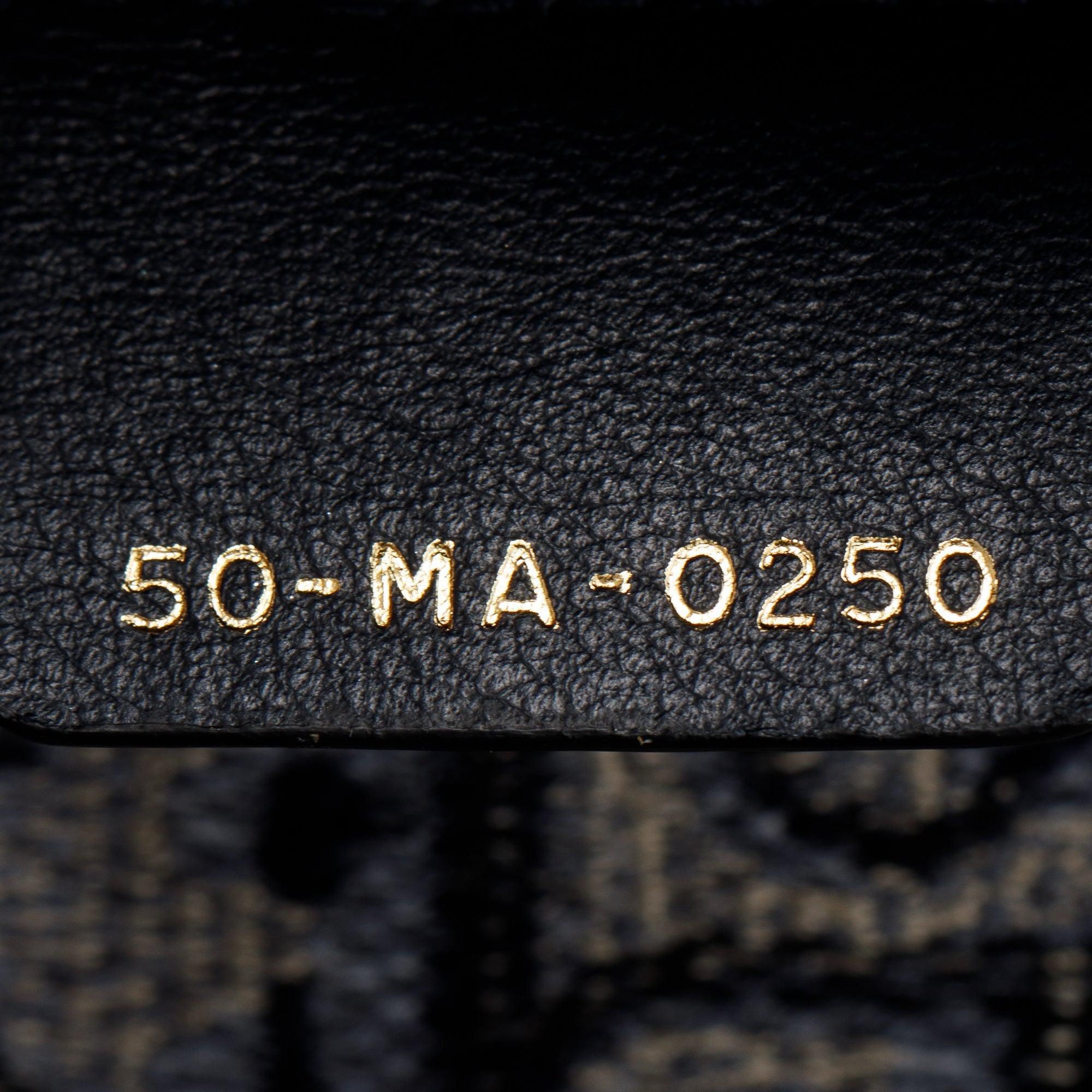 Christian Dior 2020 Oblique Slim Saddle Belt Pouch