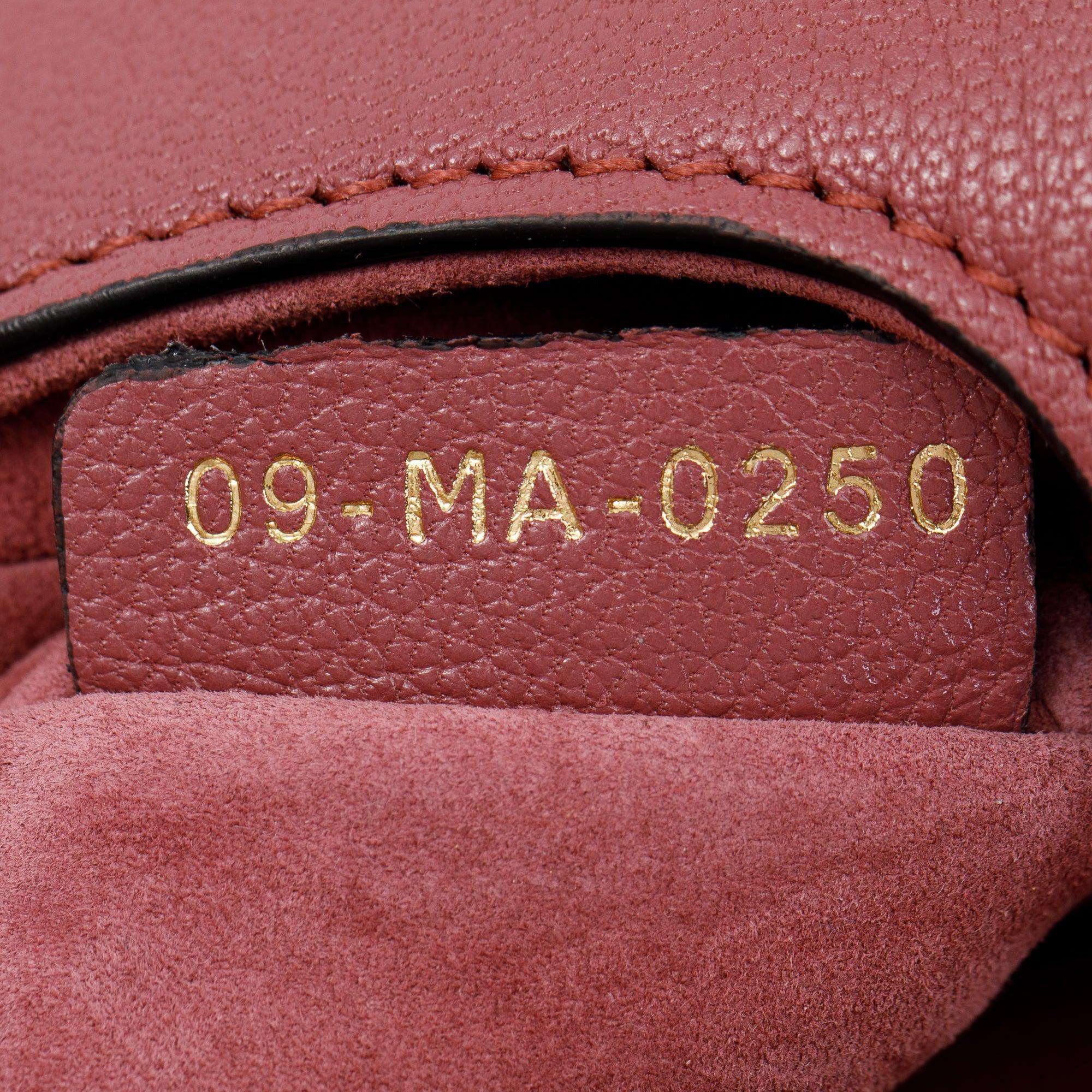 Christian Dior 2020 Pink Calfskin Leather Mini Saddle Bag w/ Authenticity Card