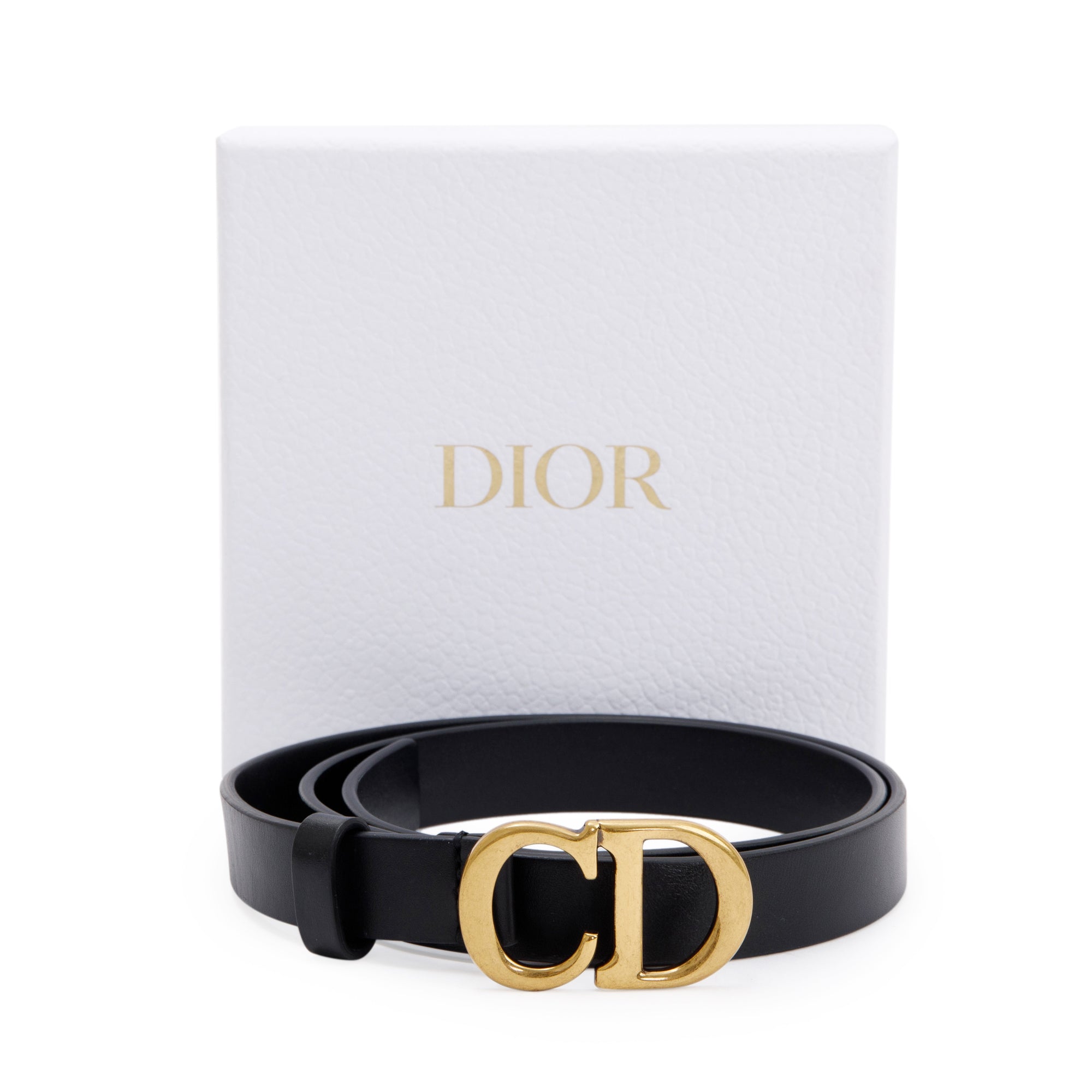Christian Dior 2020 Saddle leather 20 MM Belt w/ Box