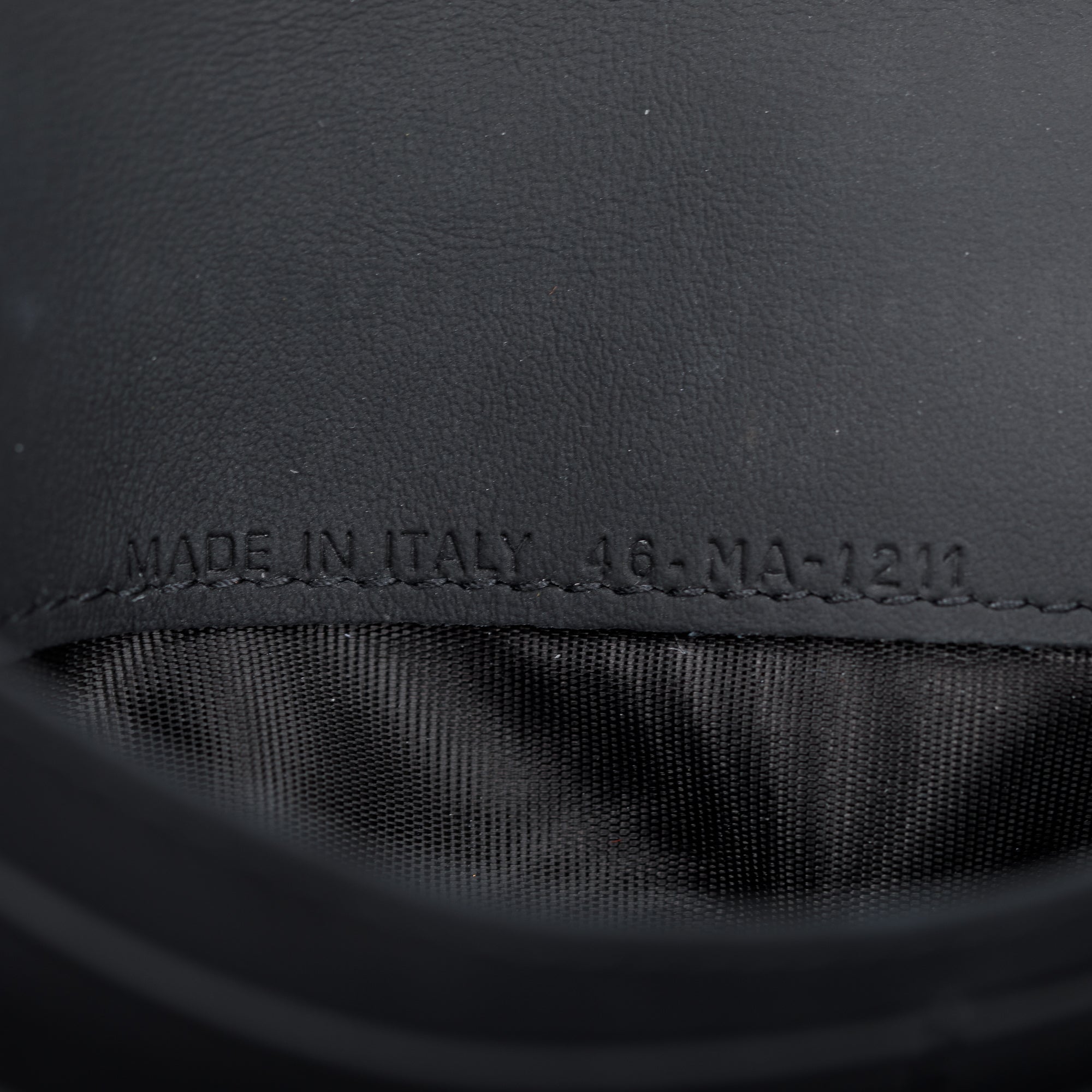 Christian Dior 2021 Black Leather Long Saddle Wallet With Chain